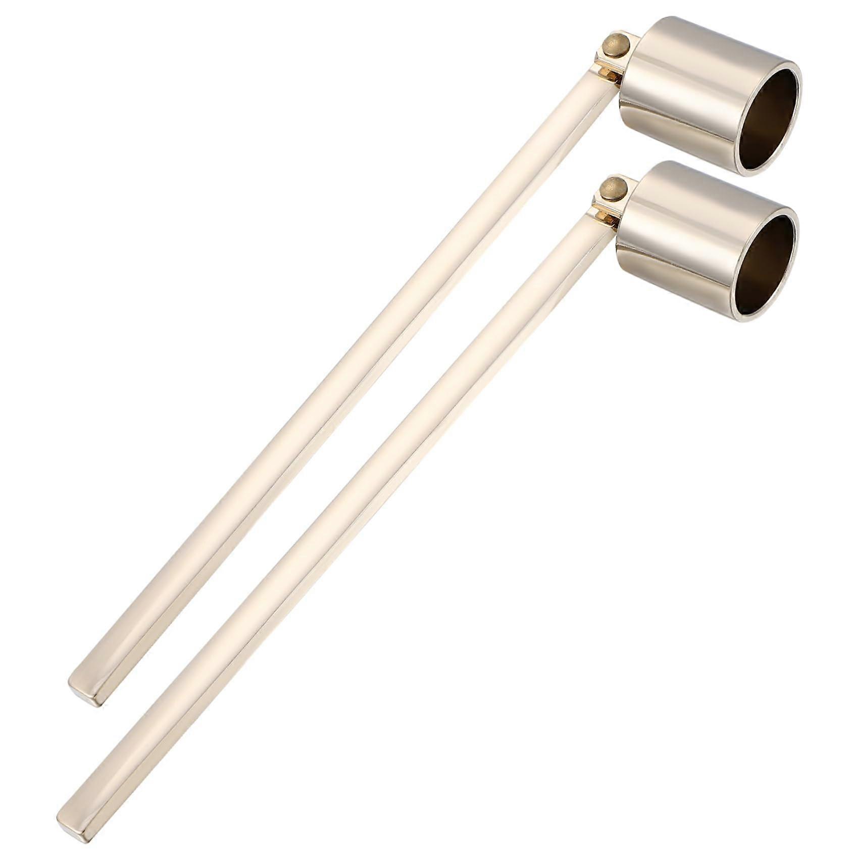 Candle Snuffer Pack of 2 Stainless Steel Aromatherapy Candle Snuffers for Home Use Household Accessories