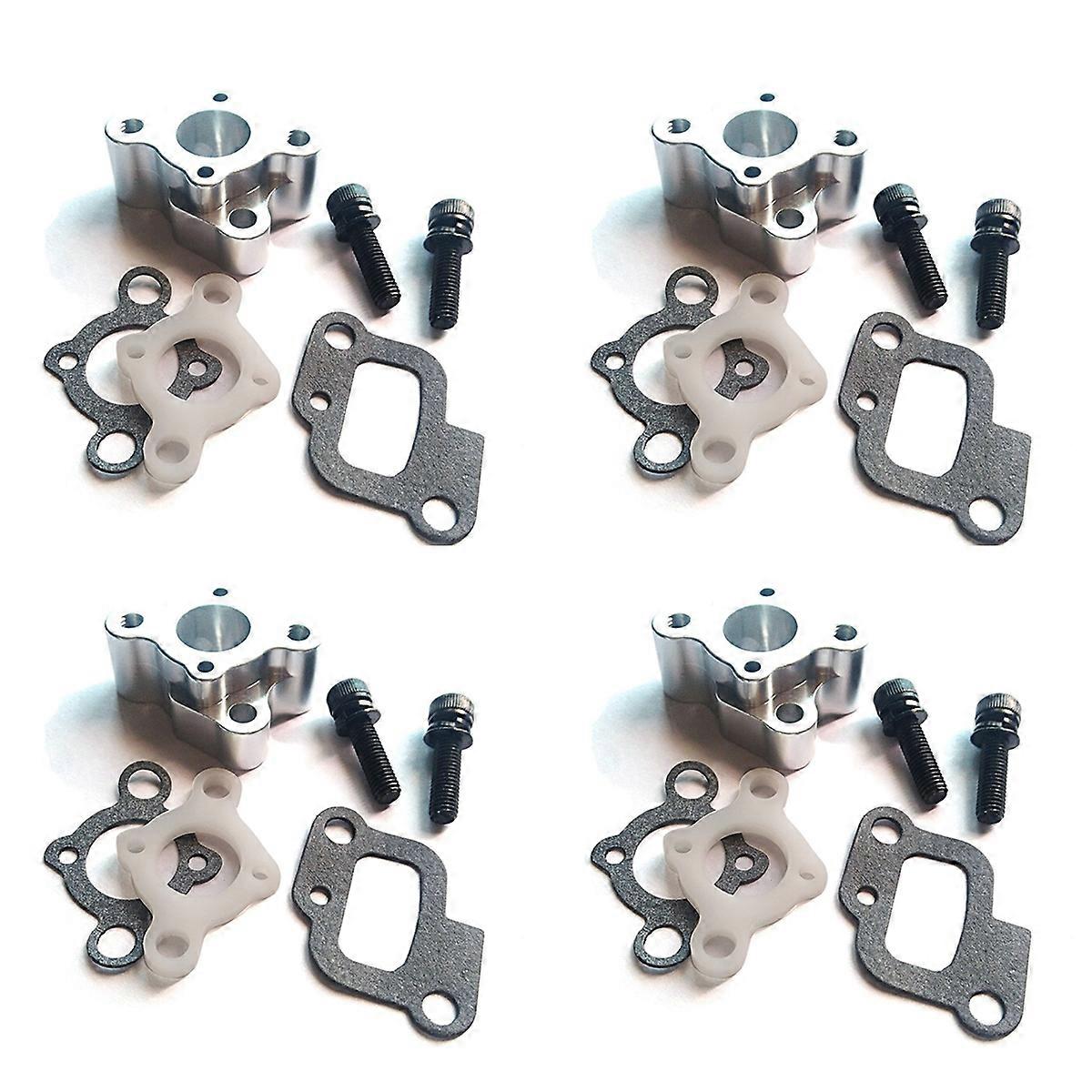 CNC Intake Manifold Set for 23-30.5Cc Gas Engine Zenoah Baja