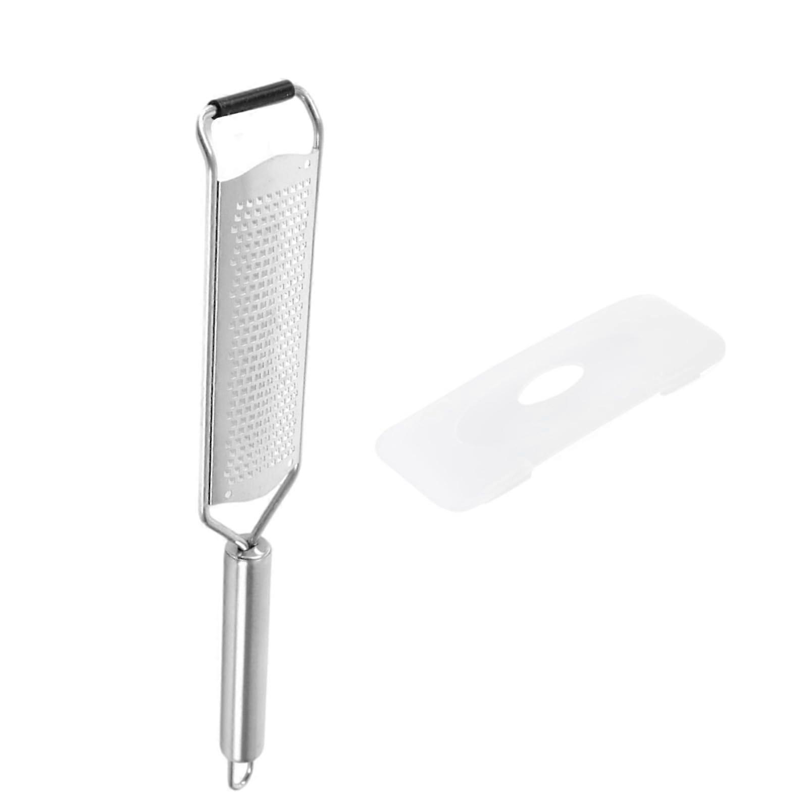 Professional Lemon Zester with Comfortable Grip, Stainless Steel Ergonomic Handles, Multi-Purpose Food Slicing Tool