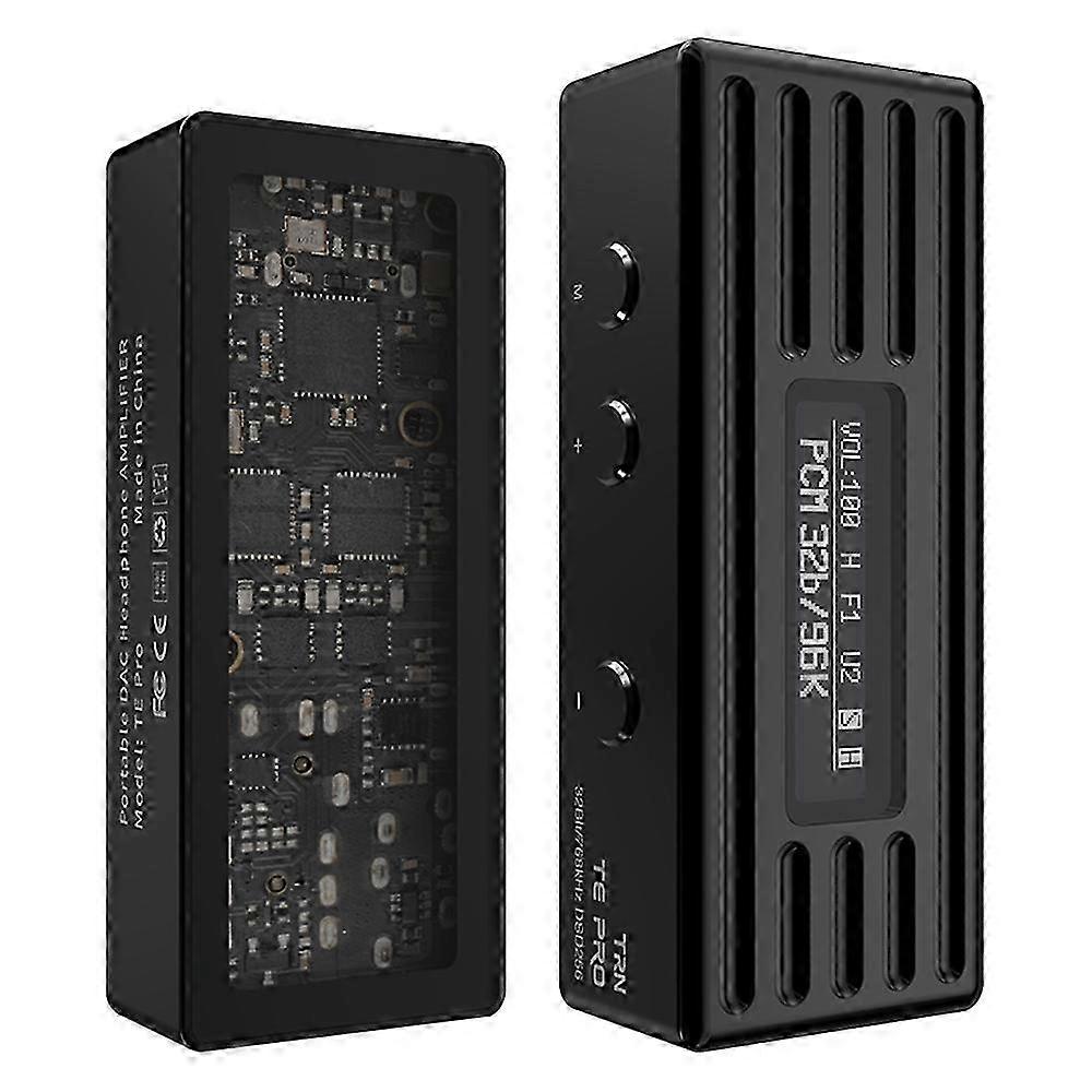 Portable Headphone Decoding Amplifier with OLED Screen Lossless HiFi DAC