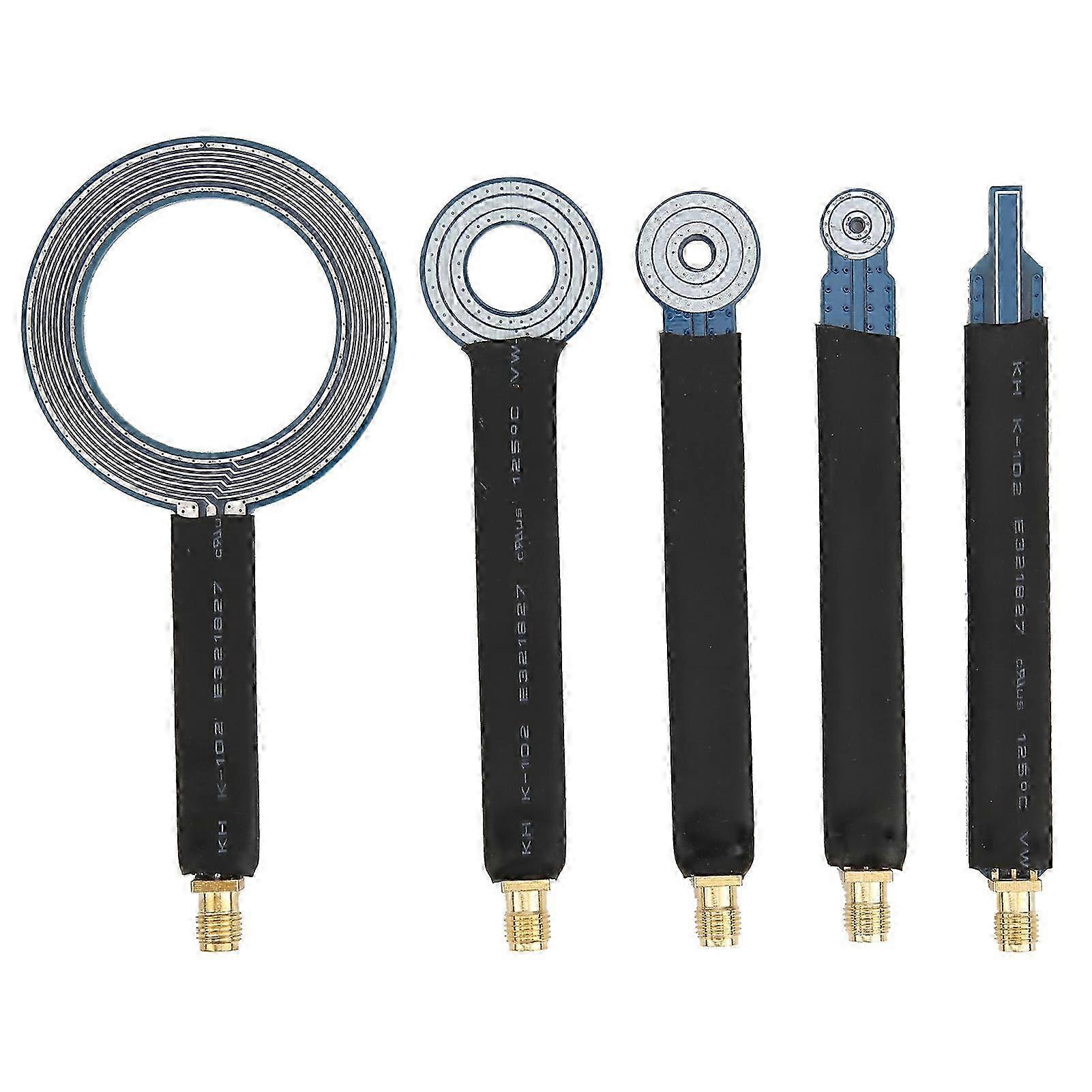 5Pcs Near-Field Magnetic Field Probe Set SMA Conduction Radiation Test Antennas