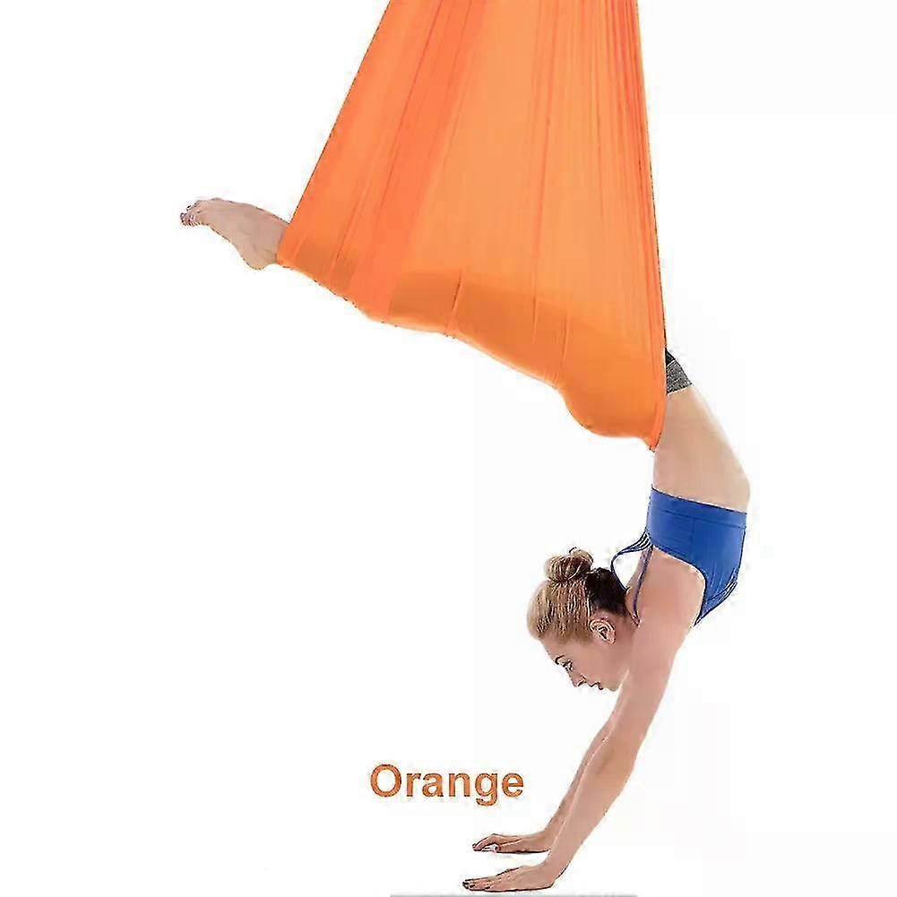 Aerial Yoga Hammock Low Stretch Yoga Swing for Enhanced Inversions Flexibility Core Strength Fitness