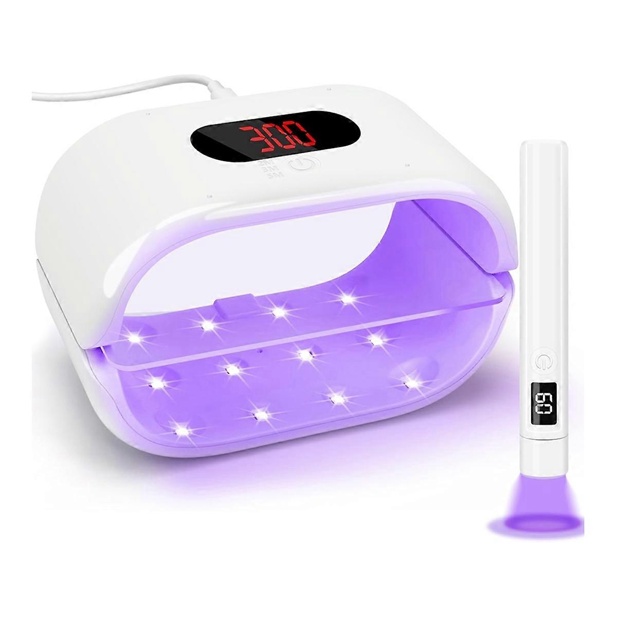 UV Light for Resin, Sided UV Light with UV Flashlight