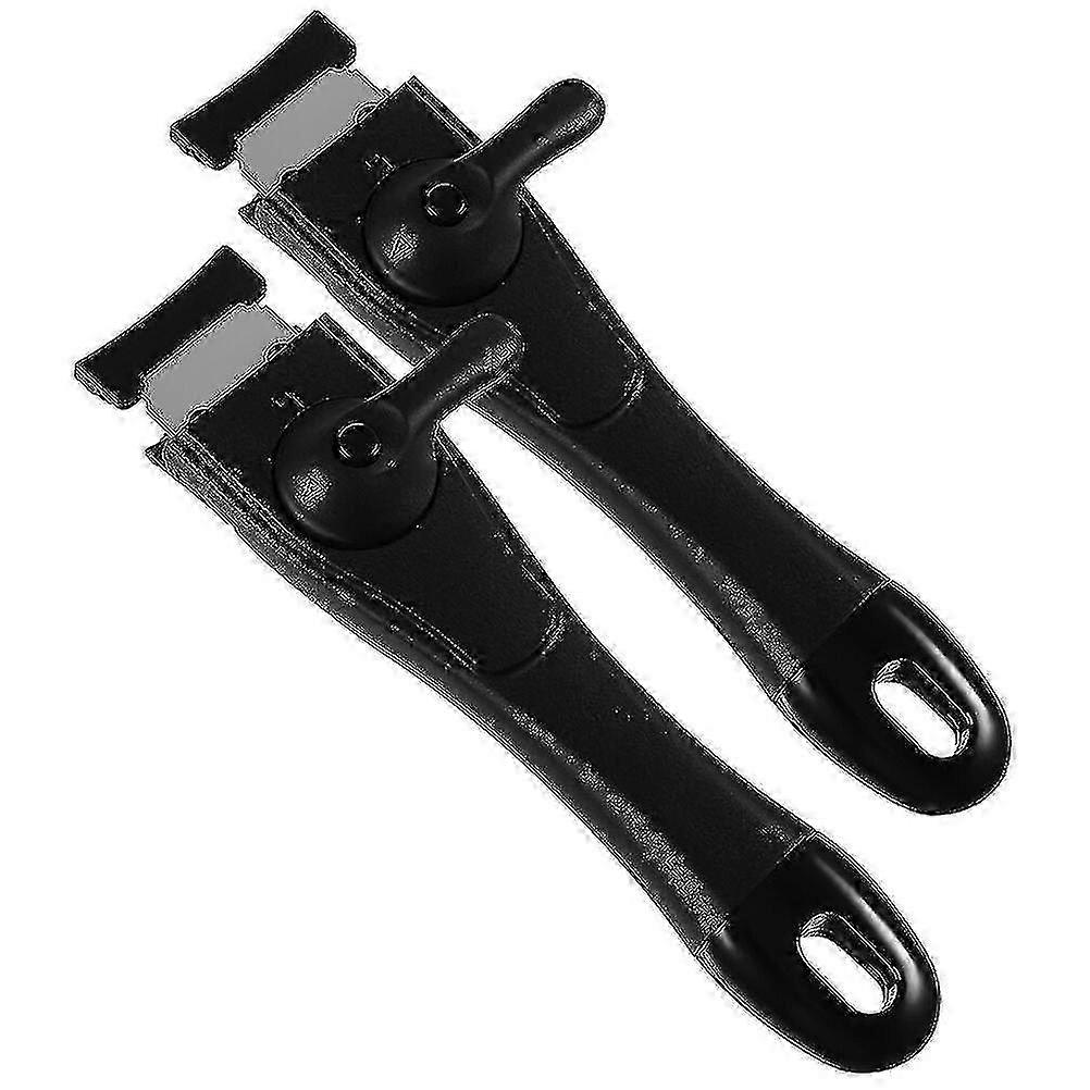 2pcs Self-lock Handle Anti Scalding Silicone Pan Grips Detachable Replacement