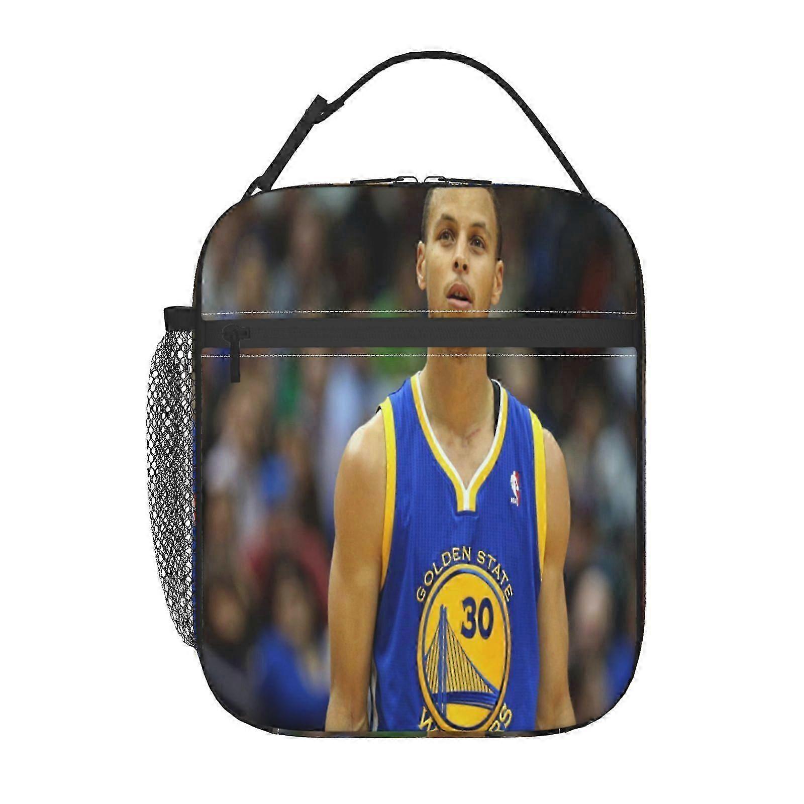 q63 Stephen Curry Lunch Bag Transparent Front Panel, Quick-View Design Without Opening, Time-Saving for Busy Professionals b63