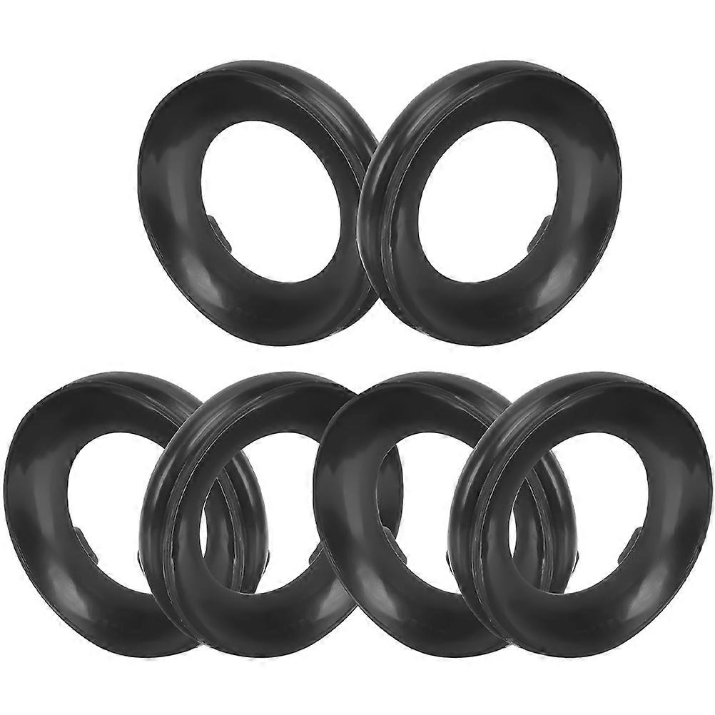 Single Egg Holder Plastic Egg Stands Home Decoration 8x8x1.7cm 6Pcs