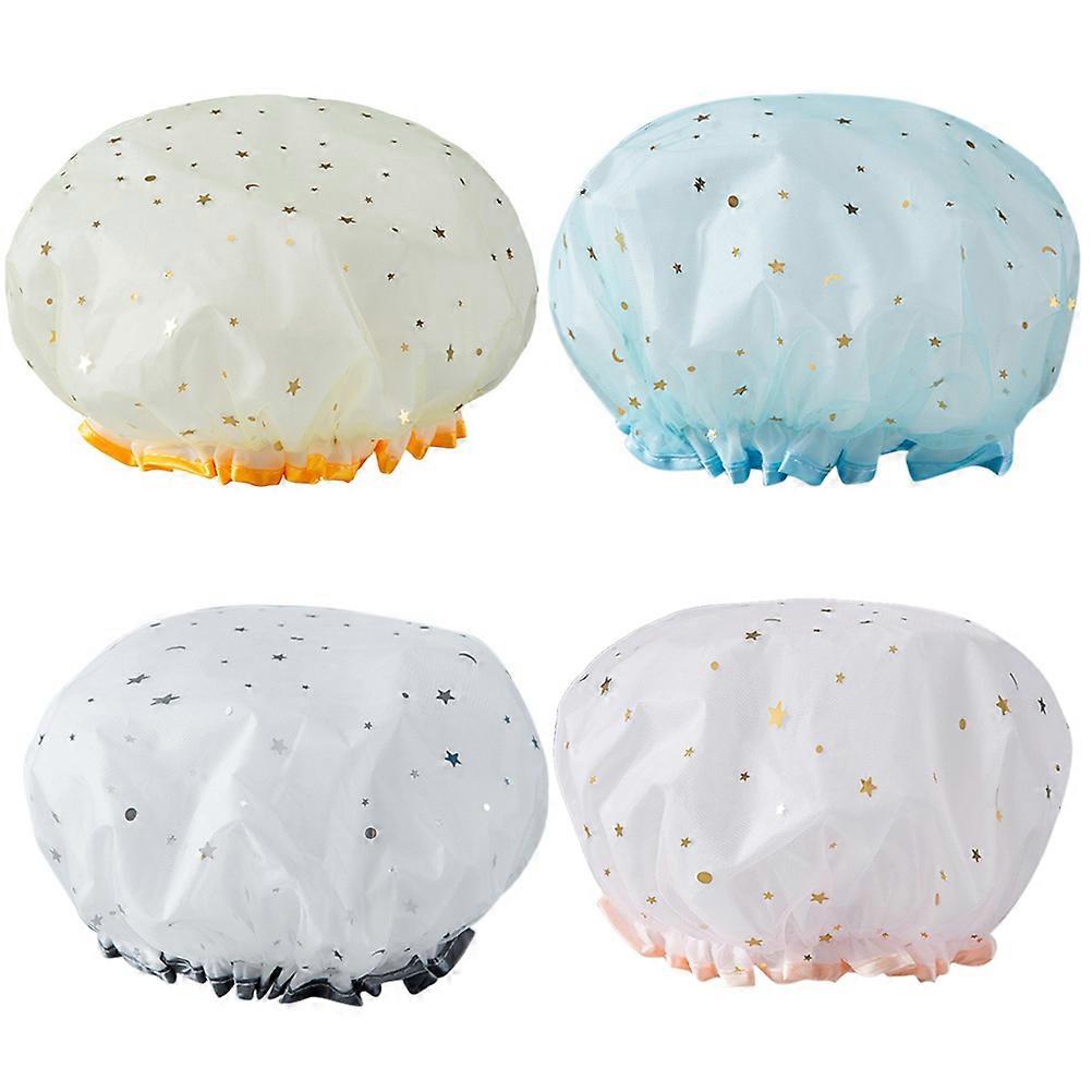 It seems like you've listed a product title or description for a **shower cap set**. If you're looking for help with one of the following, be happy
