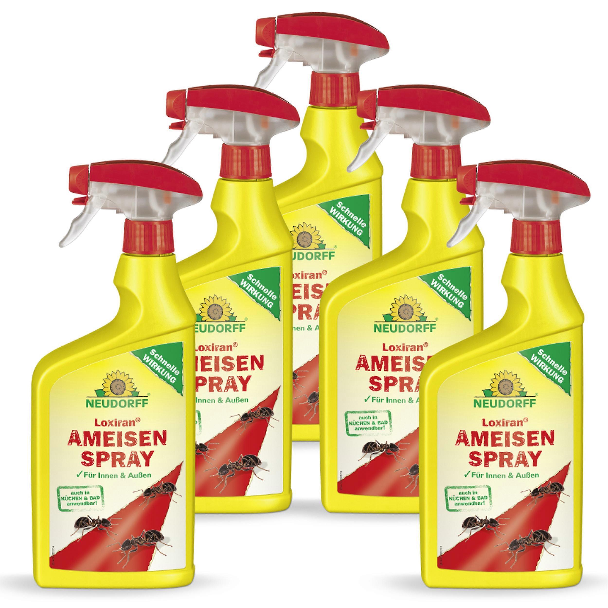 5 x NEUDORFF Loxiran® AF Ant Spray, 750 ml