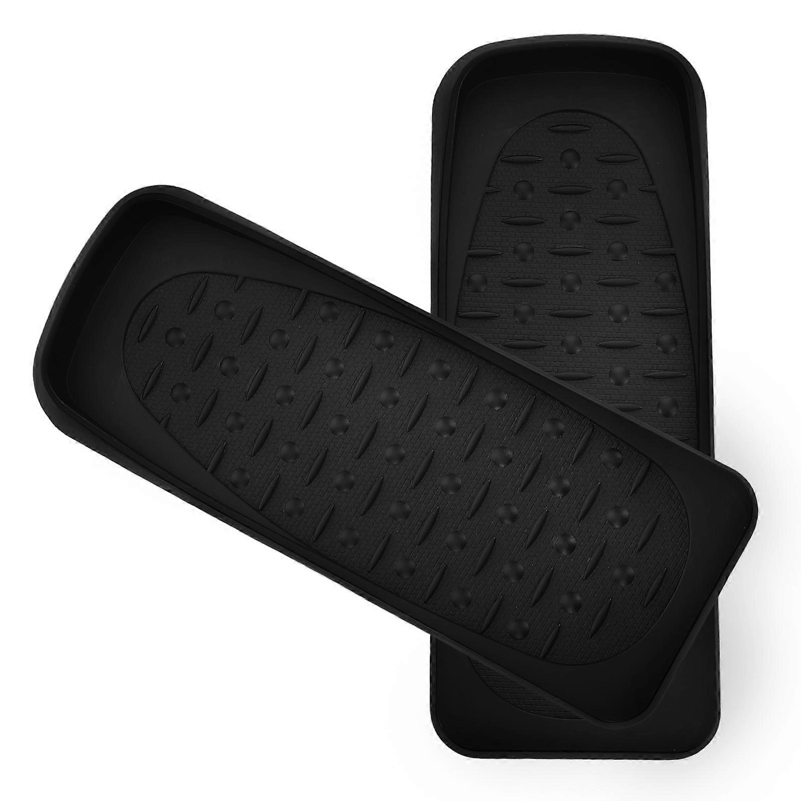 Pedal Exerciser Stepper Pedal Nonskid Fitness Equipment Men Women Home Use Office Use Gym Use Travel Use PP Material 1 Pair