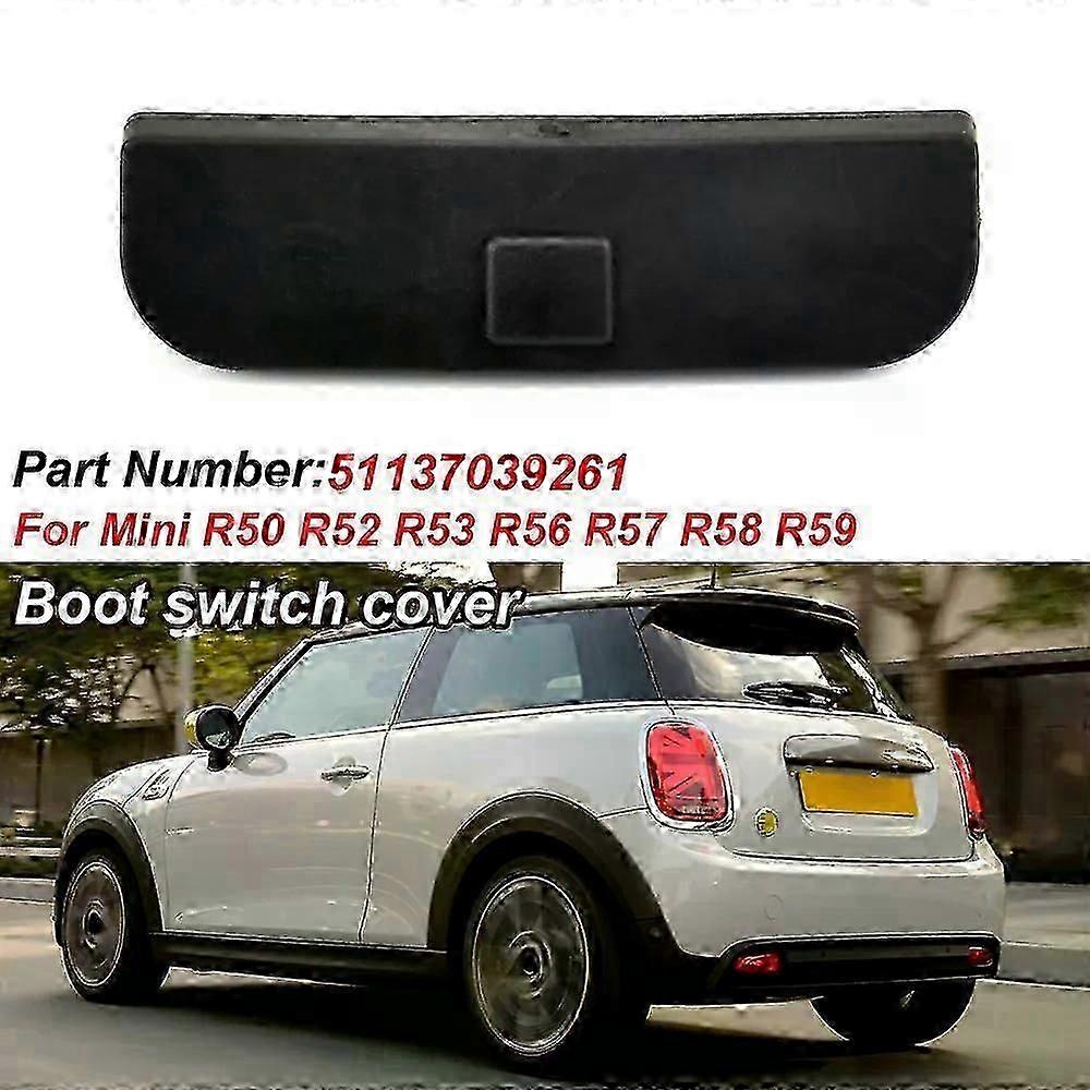 Auto Door Tailgate For Mini Cooper R56 R57 R58 R59 Trunk Gate Switch Cover Button Cap