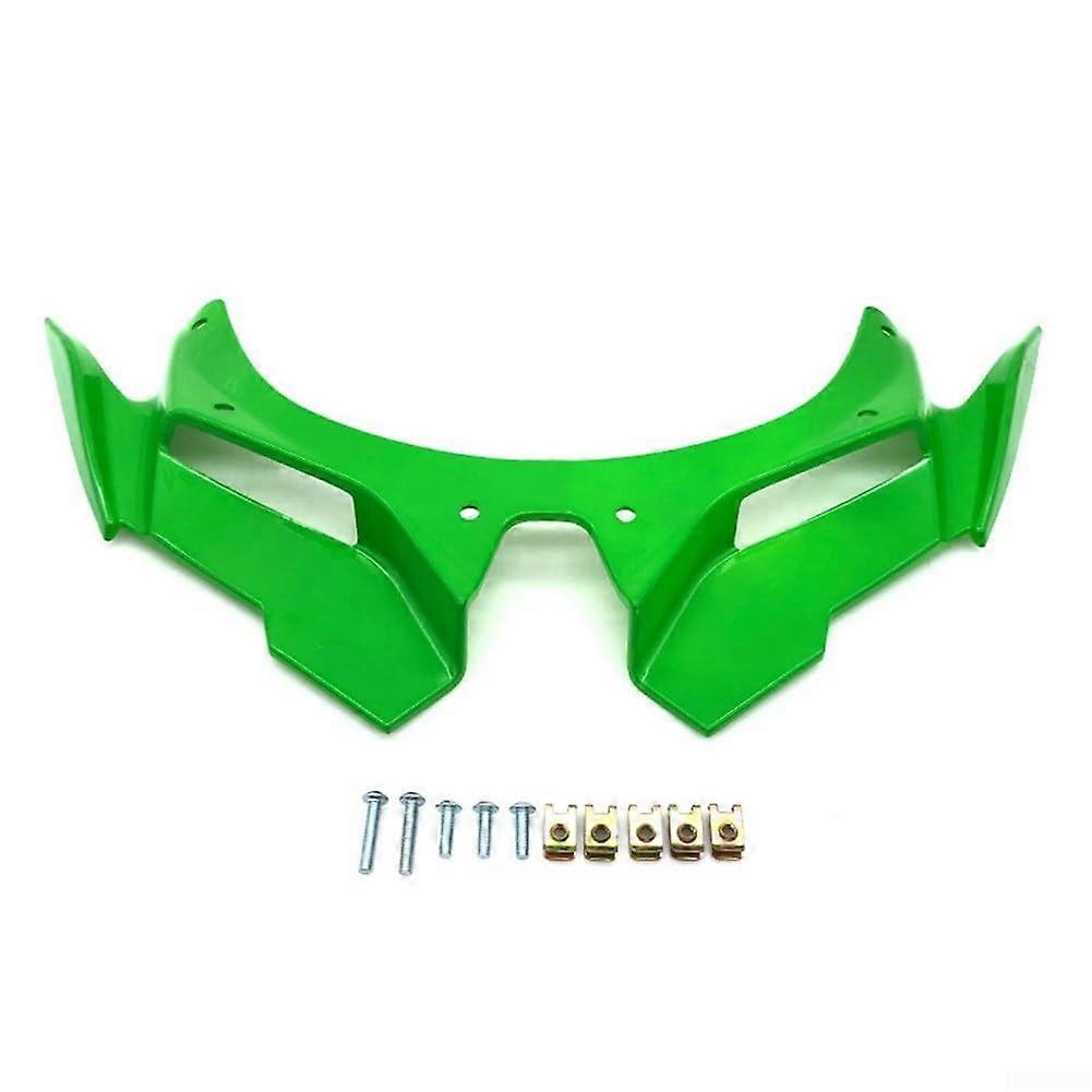 Motorcycle Winglet Spoiler Protector for Kawasaki ZX4R and ZX25R Reliable Performance (Green)