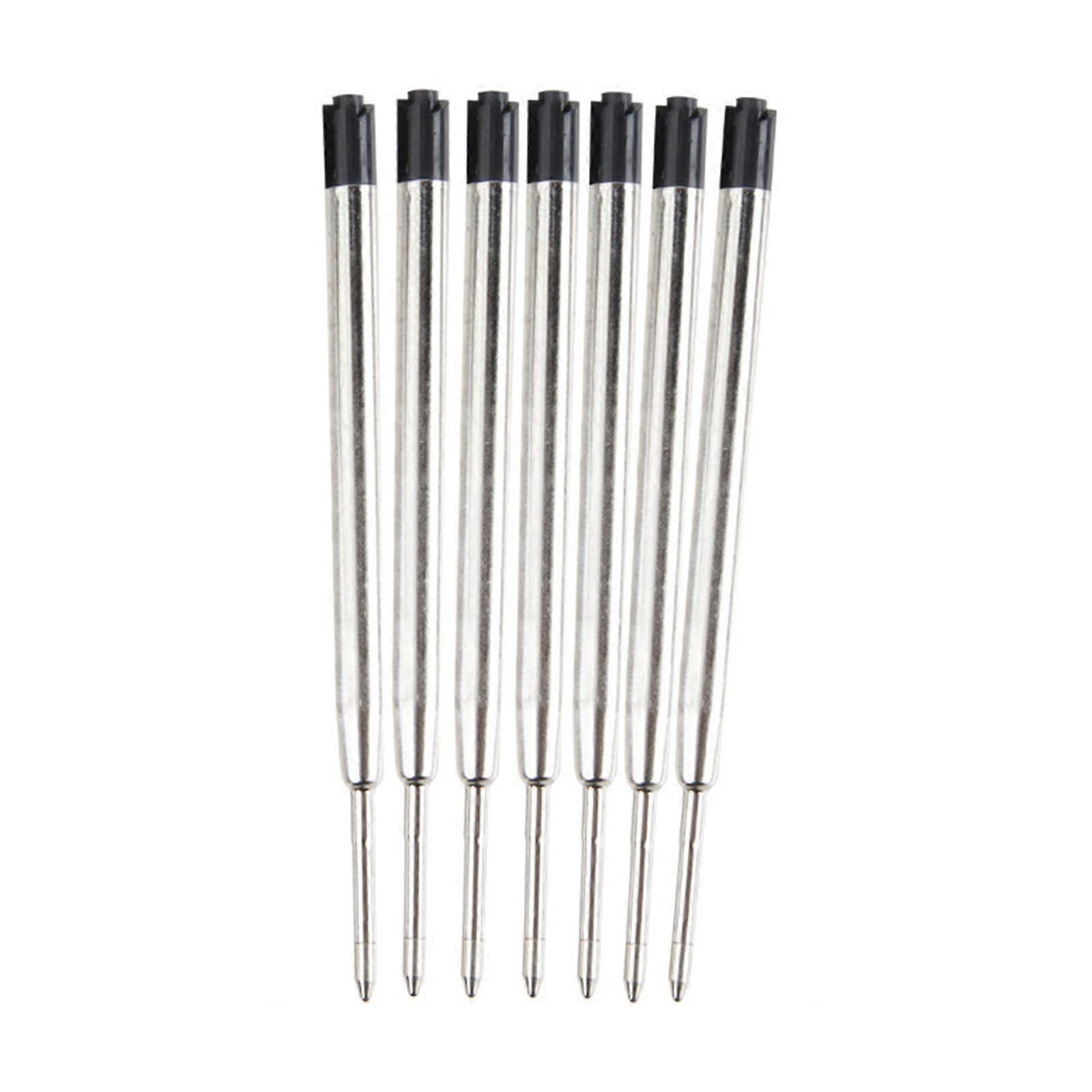 Pack of 10 Interchangeable Ballpoint Pen Refills Metal Refills for Twist Action Ballpoint Pens 1.0mm Tip