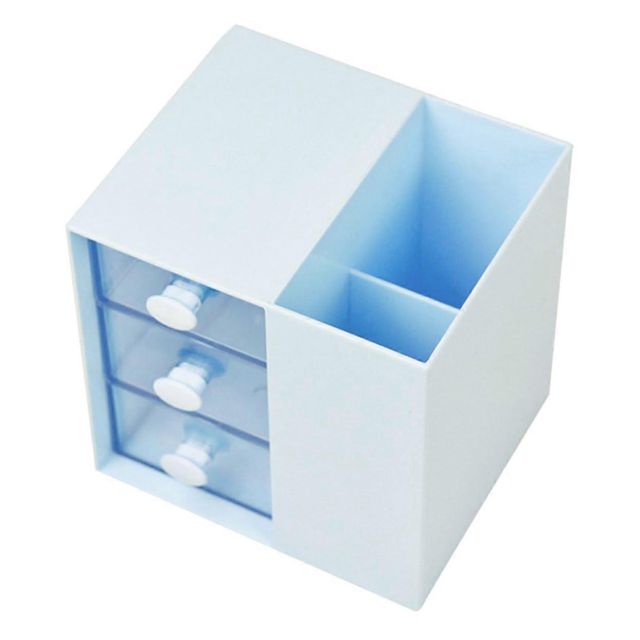Multifunctional Storage Box for Office Supplies, Desktop Organizer with Multiple Compartments