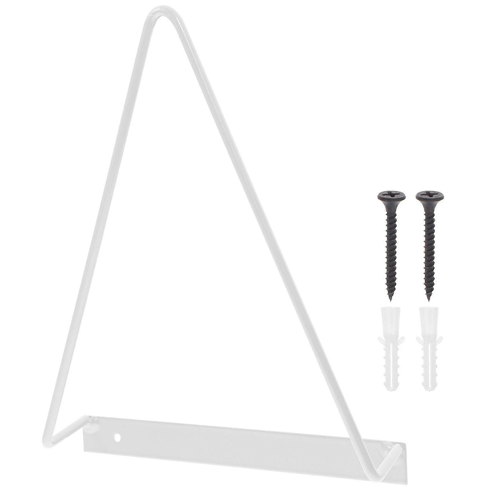 Wall Record Holder Triangular Vinyl Media Display Album Record Wall Holder