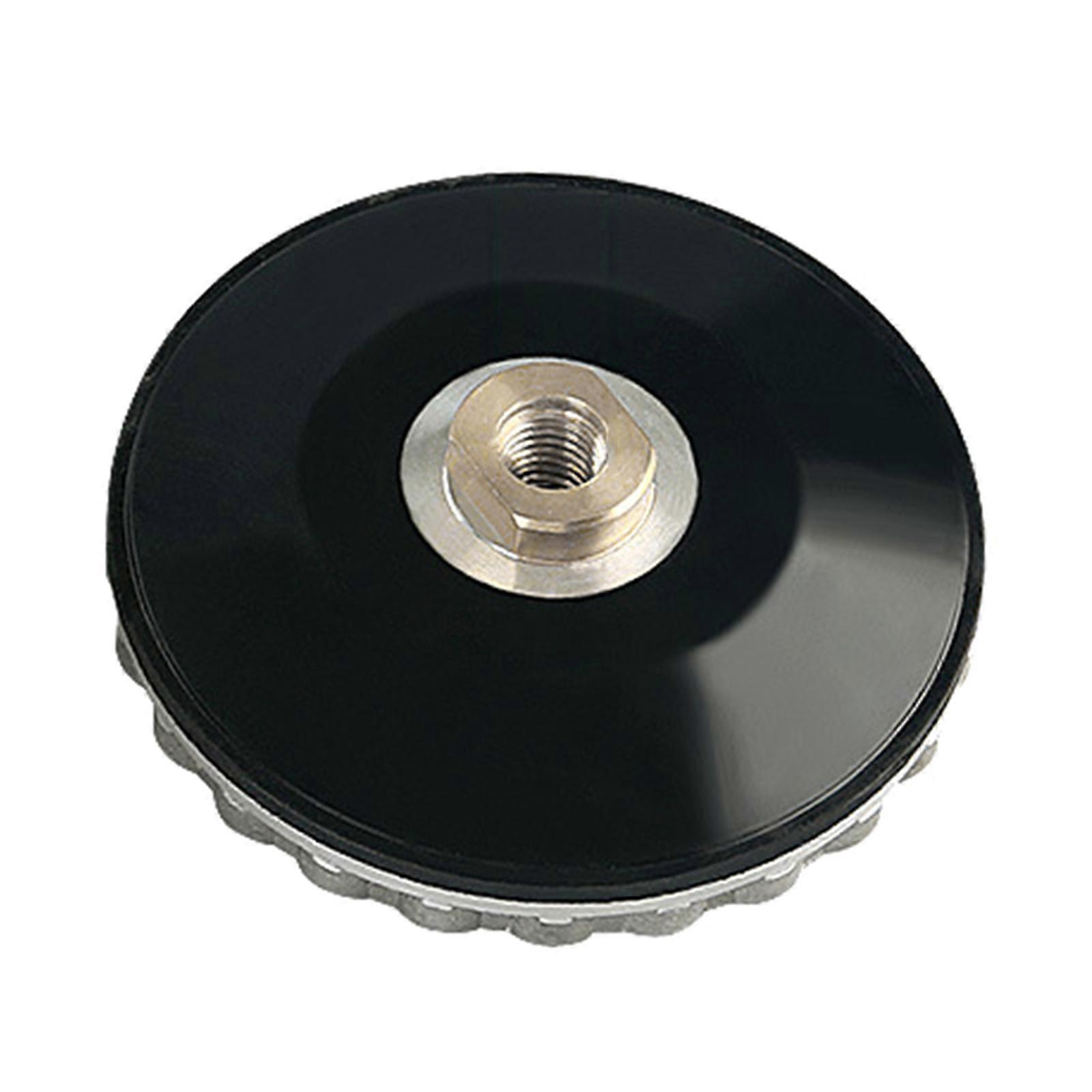 Quick Changes 100mm Backing Pad Adapters 4Inch Aluminum Base Wet Stone Polishing Tool M14 5/8-11 Double Thread Multicolor