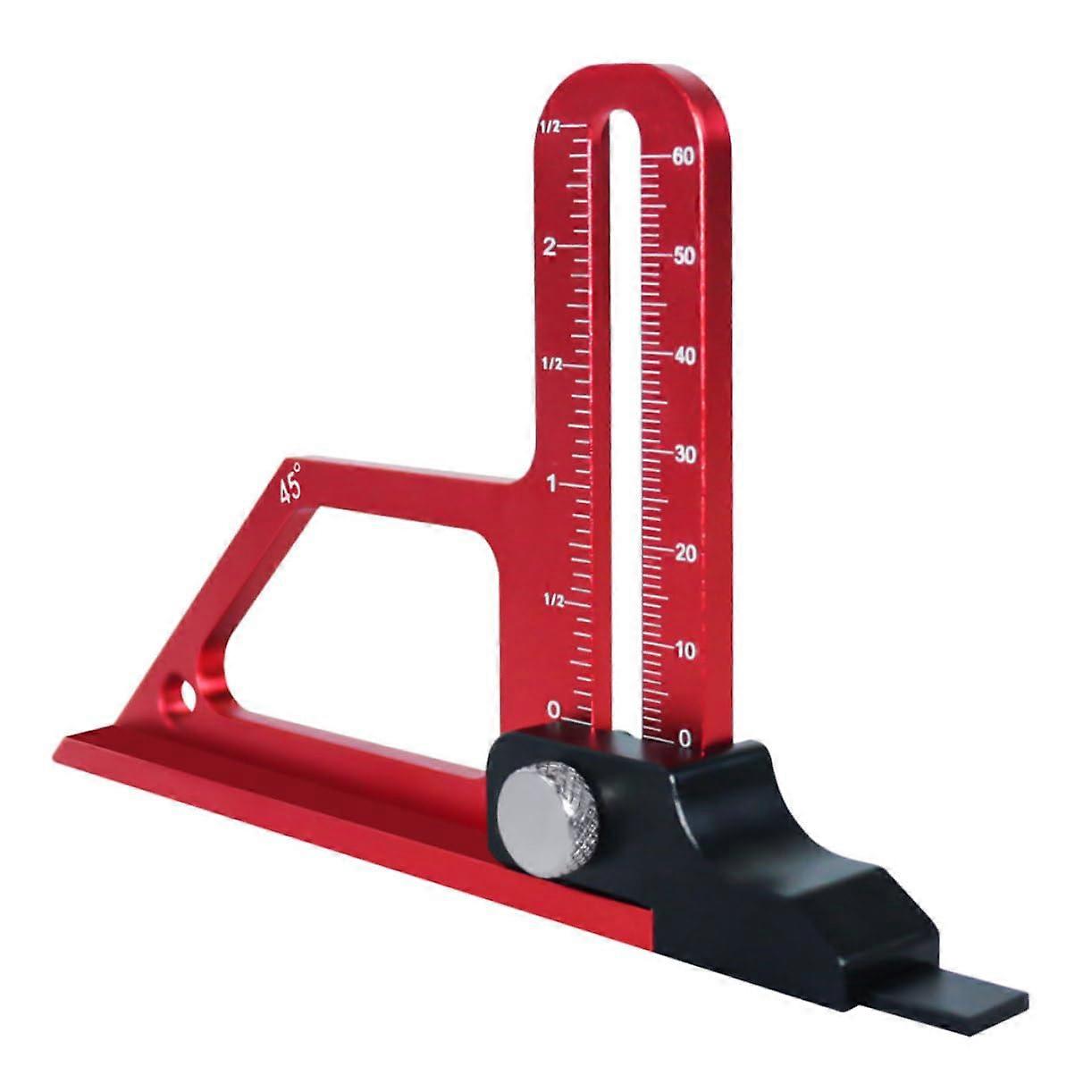 Woodworking Altimeter Depth Measuring Tool Depth Gauge for Router Depth Gauge Tool Depth Saw Gauge Tool Table Saw Steps Depth Gauge Cutter