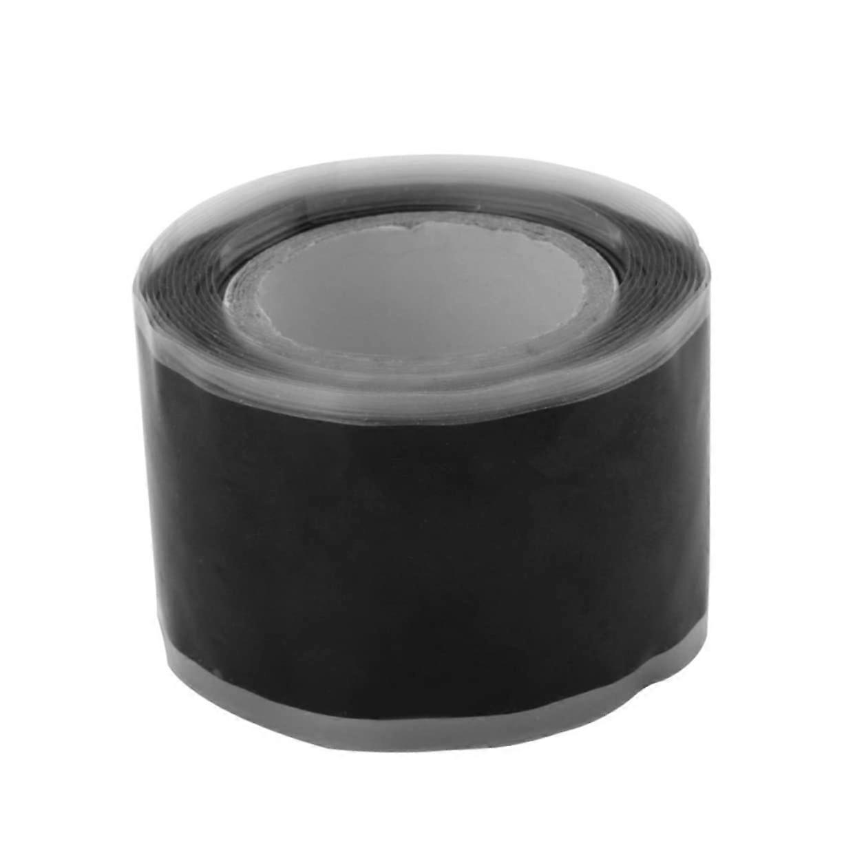 Waterproof Silicone Tape - 2 Rolls Insulation For Electrical Wiring Double-Sided Temperature Resistant Black