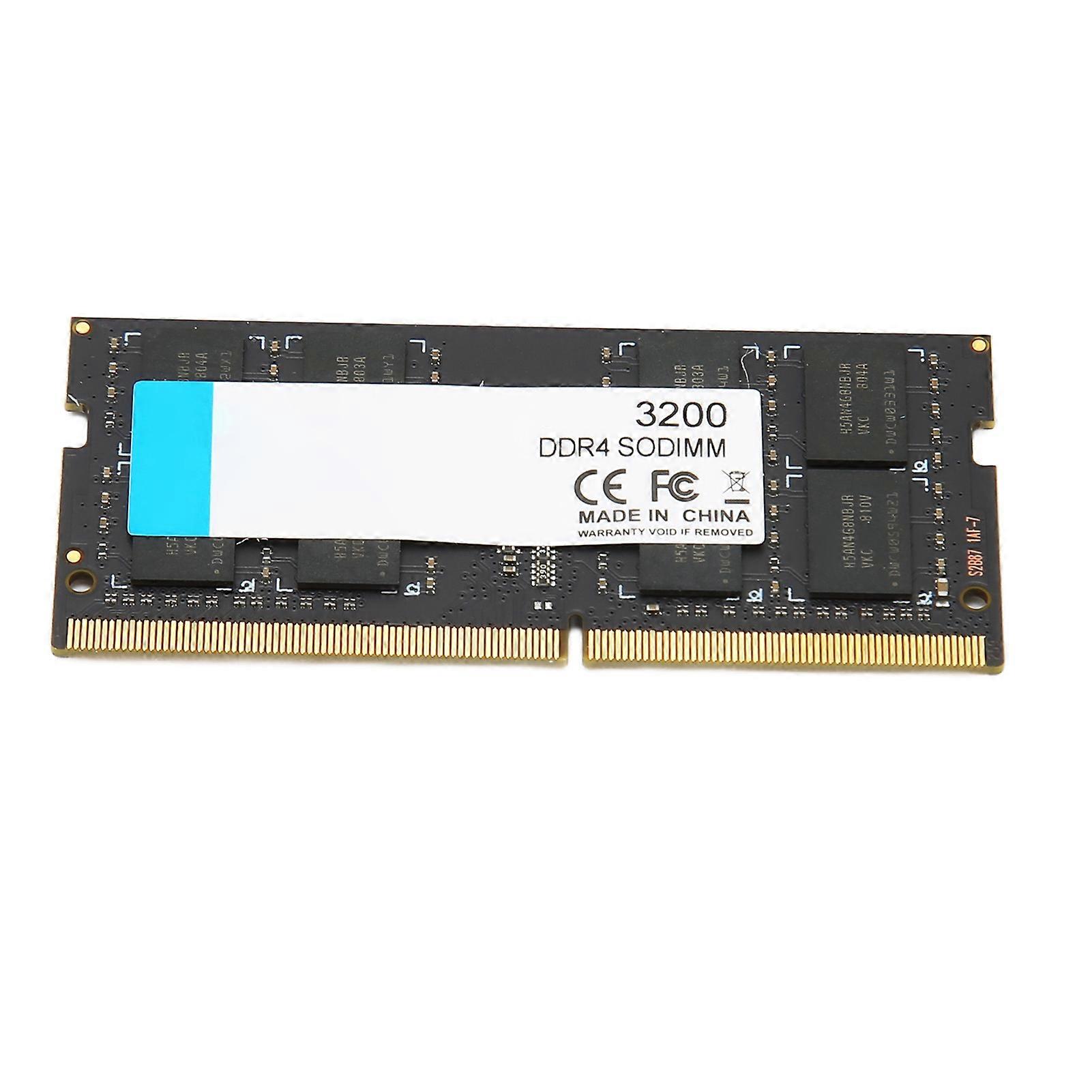 DDR4 3200MHz RAM 1.2V 260pin Data Interface 64Bits Professional RAM Memory Module for Laptop 8GB 