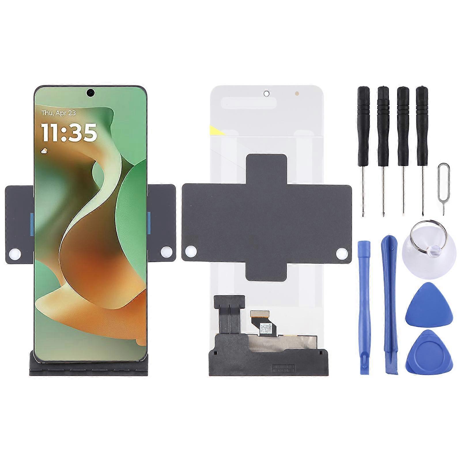 Pour Motorola Razr 60 / Razr 2025 AMOLED Matériau COMPATIBLE Écran LCD avec numériseur Assemblage complet