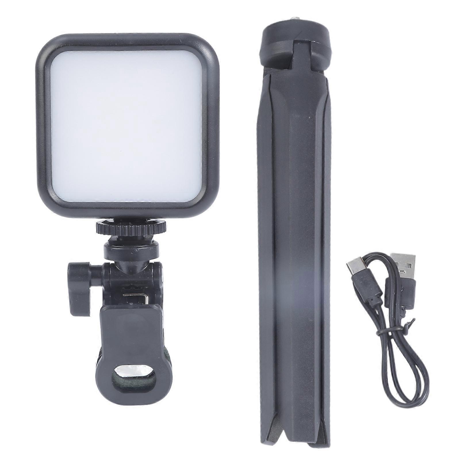 Pocket LED Video Light 3000K-6000K Vlog Photo Fill Light on Camera for DSLR Cameras Wedding Interviews Photography Multicolor