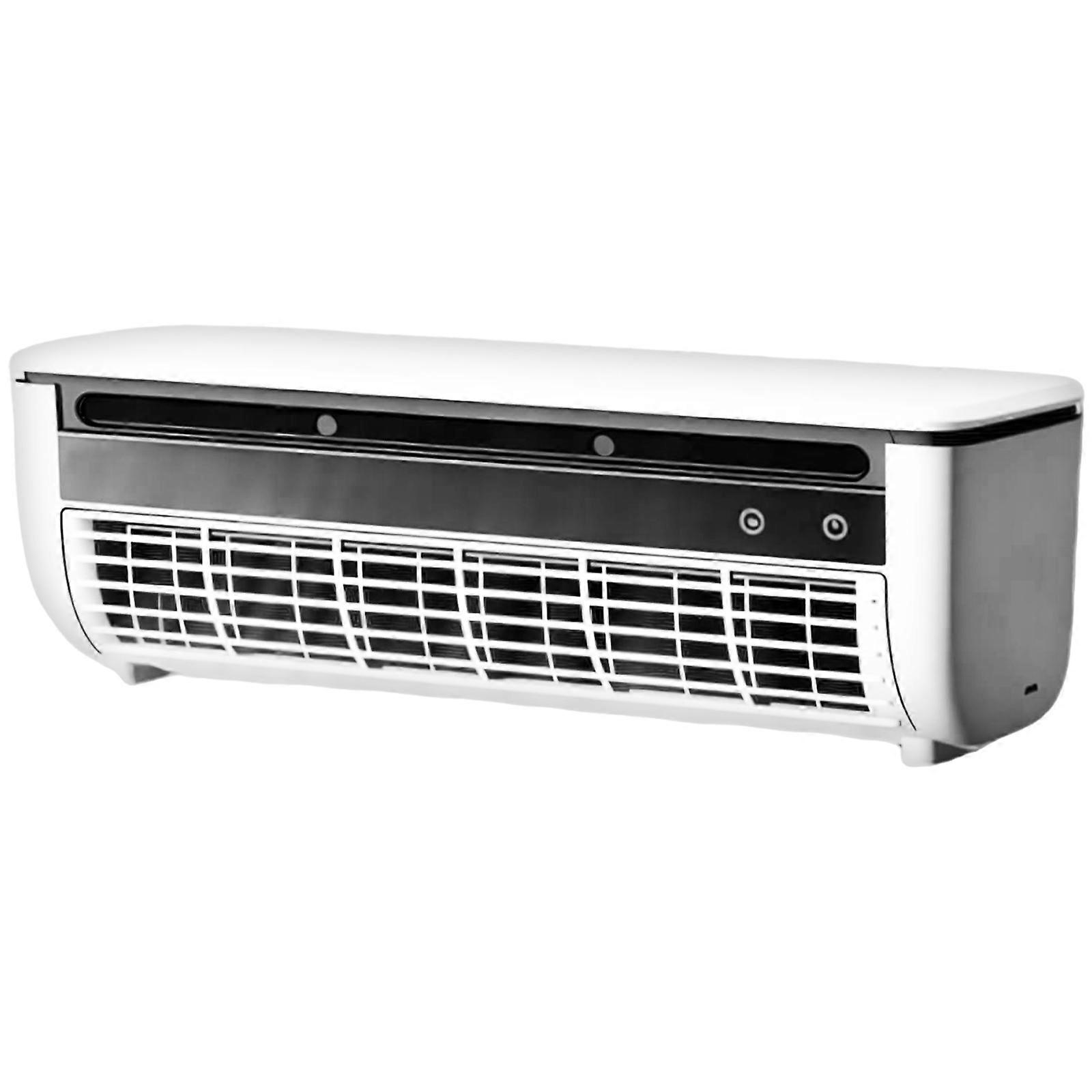 מאוורר קירור אוויר נייד עם סוללה נטענת קירור מהיר תושבת קיר או שימוש שולחני לחדר שינה מטבח משרד לבן