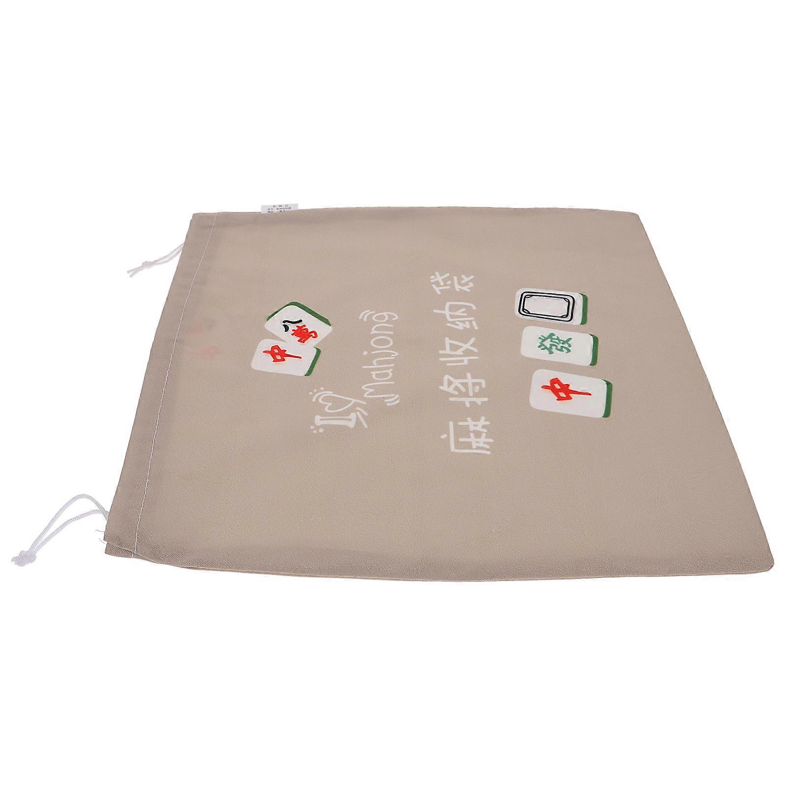 Here's a product description for your **Reusable Mahjong Bag Drawstring Storage Pouch**:

 

### **Reusable Mahjong Bag Drawstring Storage Pouch for