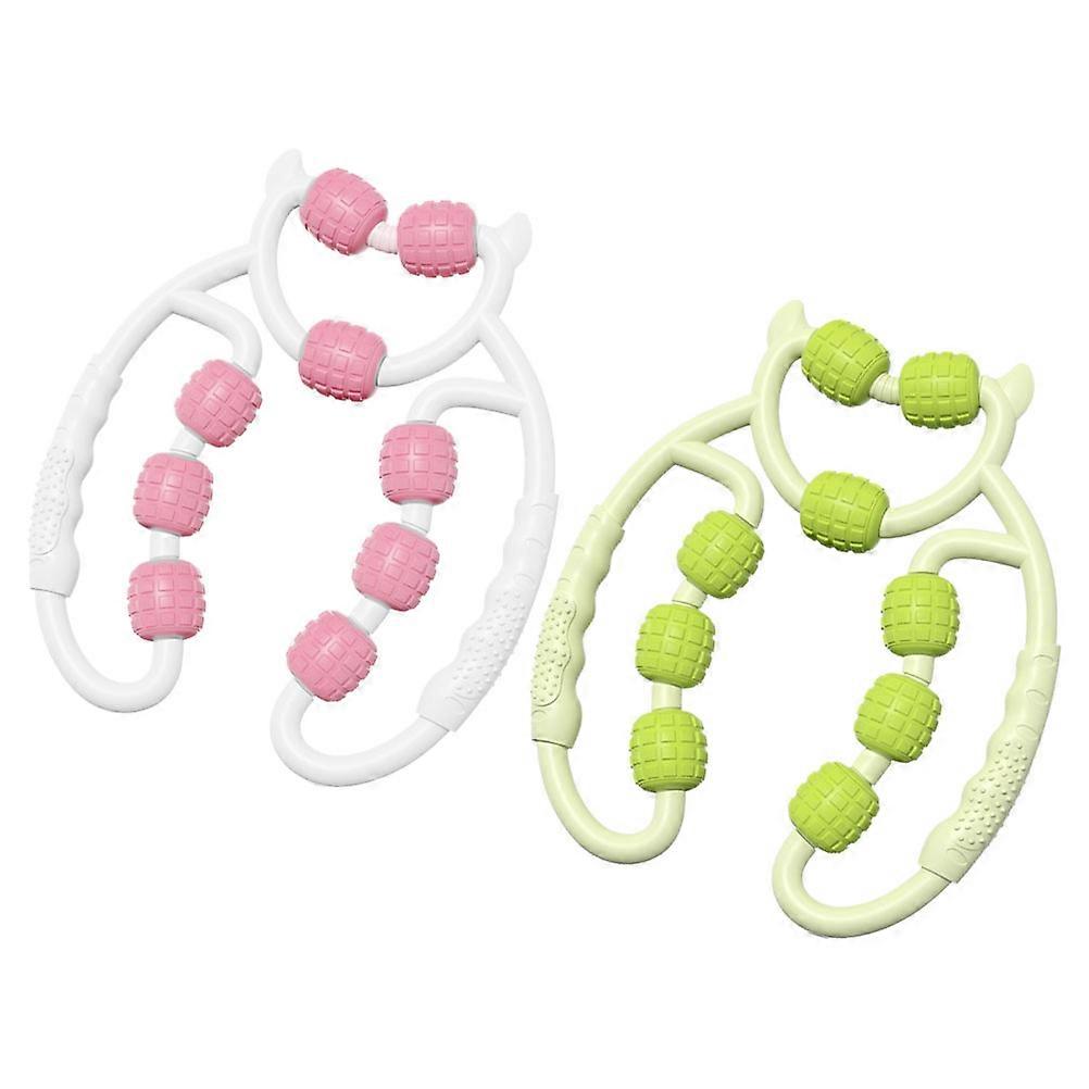 Assorted Color Muscle Massager Roller for Deep Tissue and Shin Relief Convenient Home and Travel Use