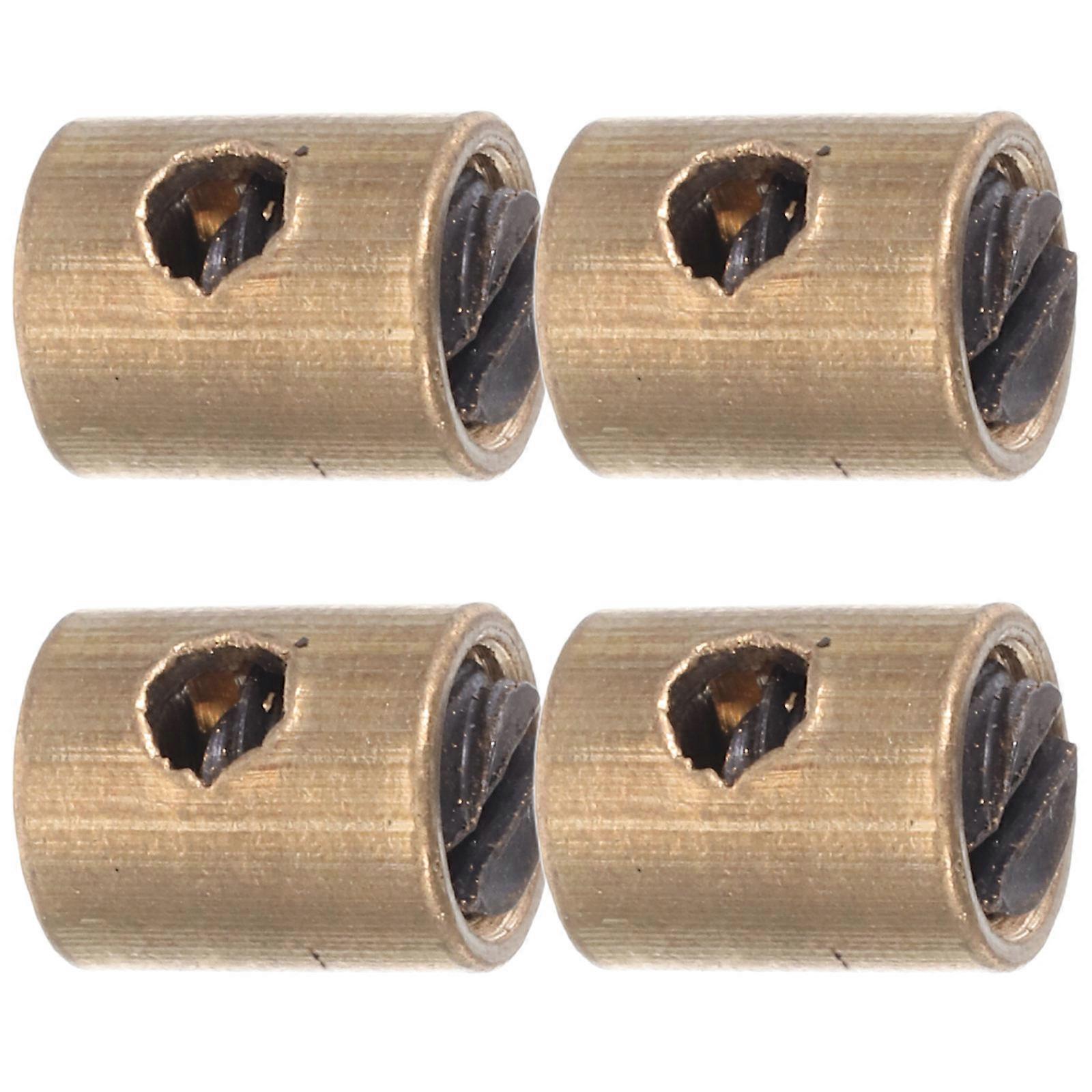 Motorcycle Accessories with Durable Metal Material Golden Color for Smooth Performance 4 Pcs