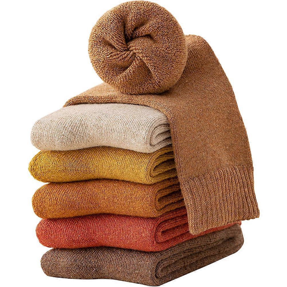 Here's a polished and engaging product description for your **6 Pairs Women's Wool Thermal Socks**:
**6 Pairs Women's Wool Thermal Socks – Warm,