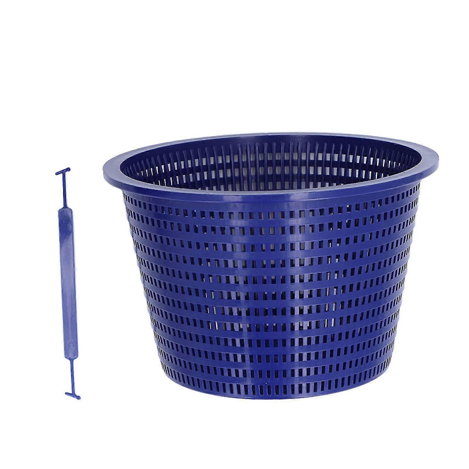 Durable Plastic Skimmer Basket for Swimming Pool Cleaning - Replacement Accessory Compatible with SP1070 Model