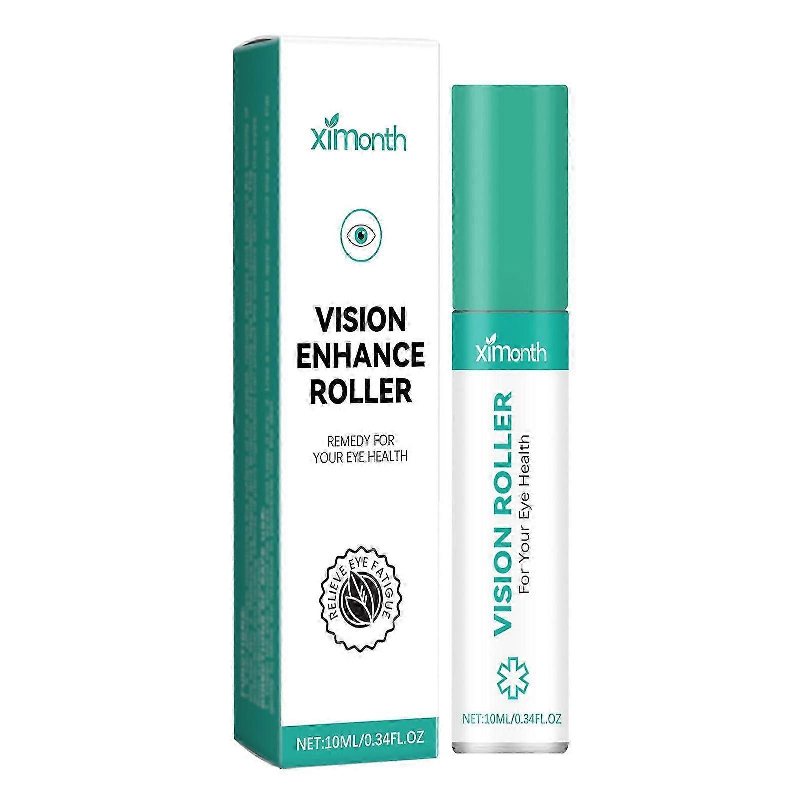 vision-enhancement roller for eye relief