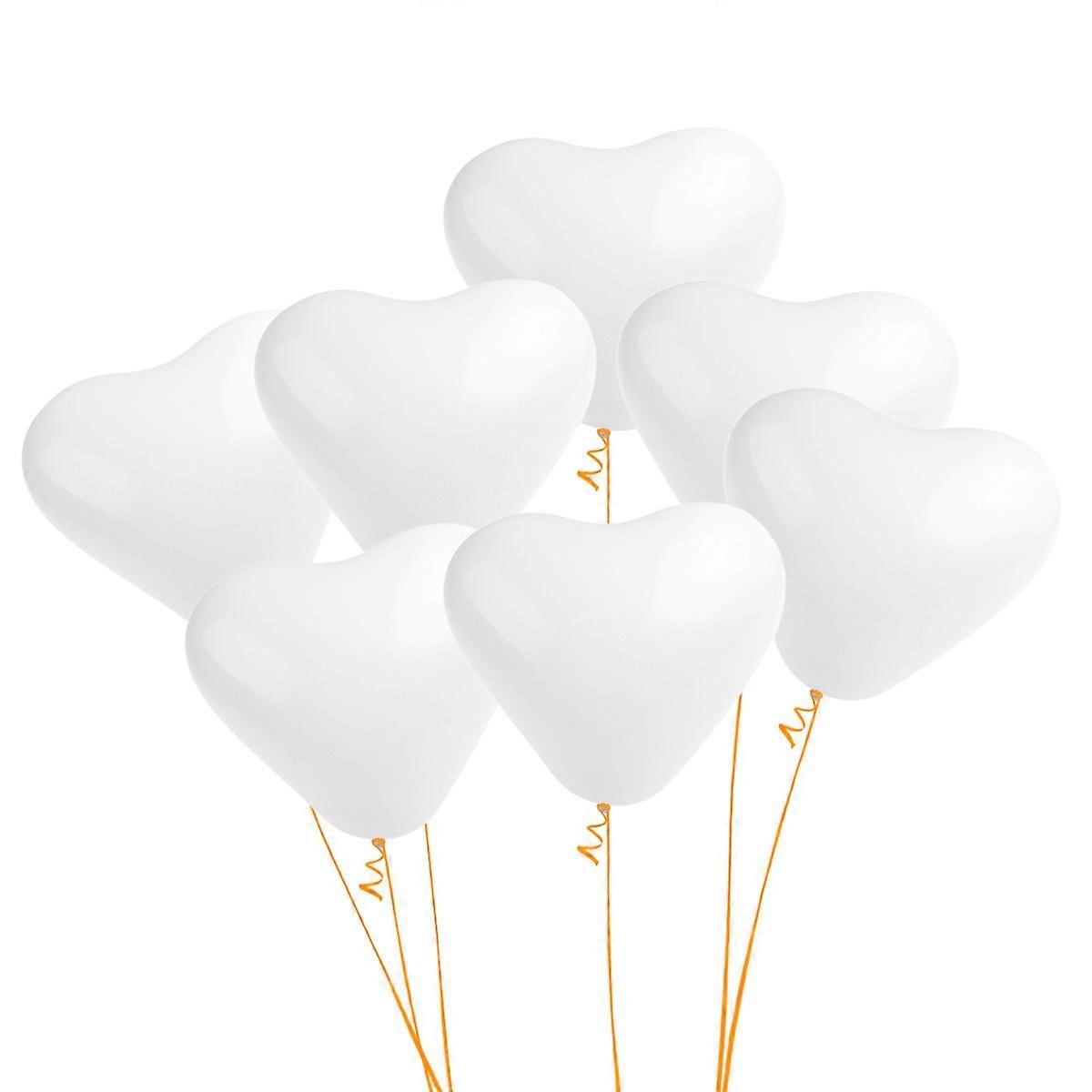 Heart-Shaped Balloons Perfect for Festive Occasions and Gatherings