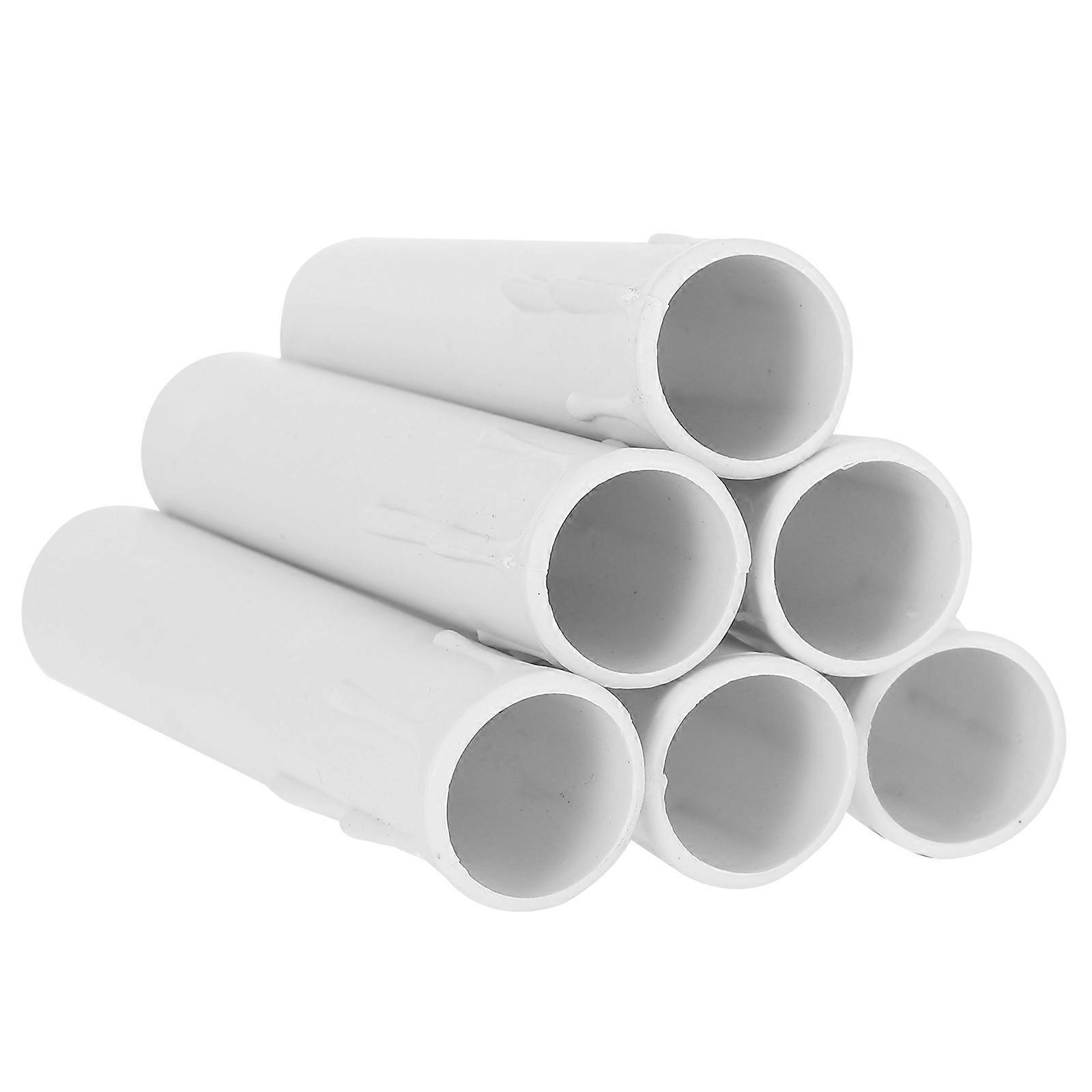 Elegant Plastic Candle Tubes, Delicate Craftsmanship, Enhance Your Space
