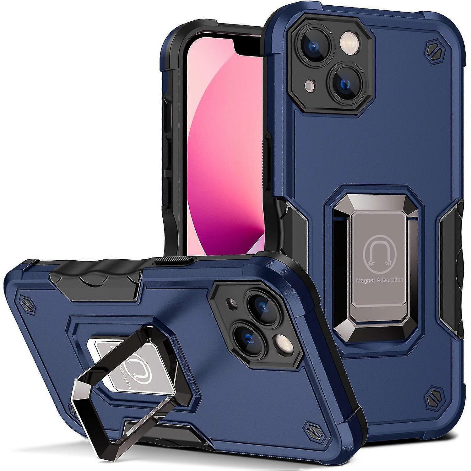 Case for iPhone 13 Shockproof Magnetic With Ring Holder