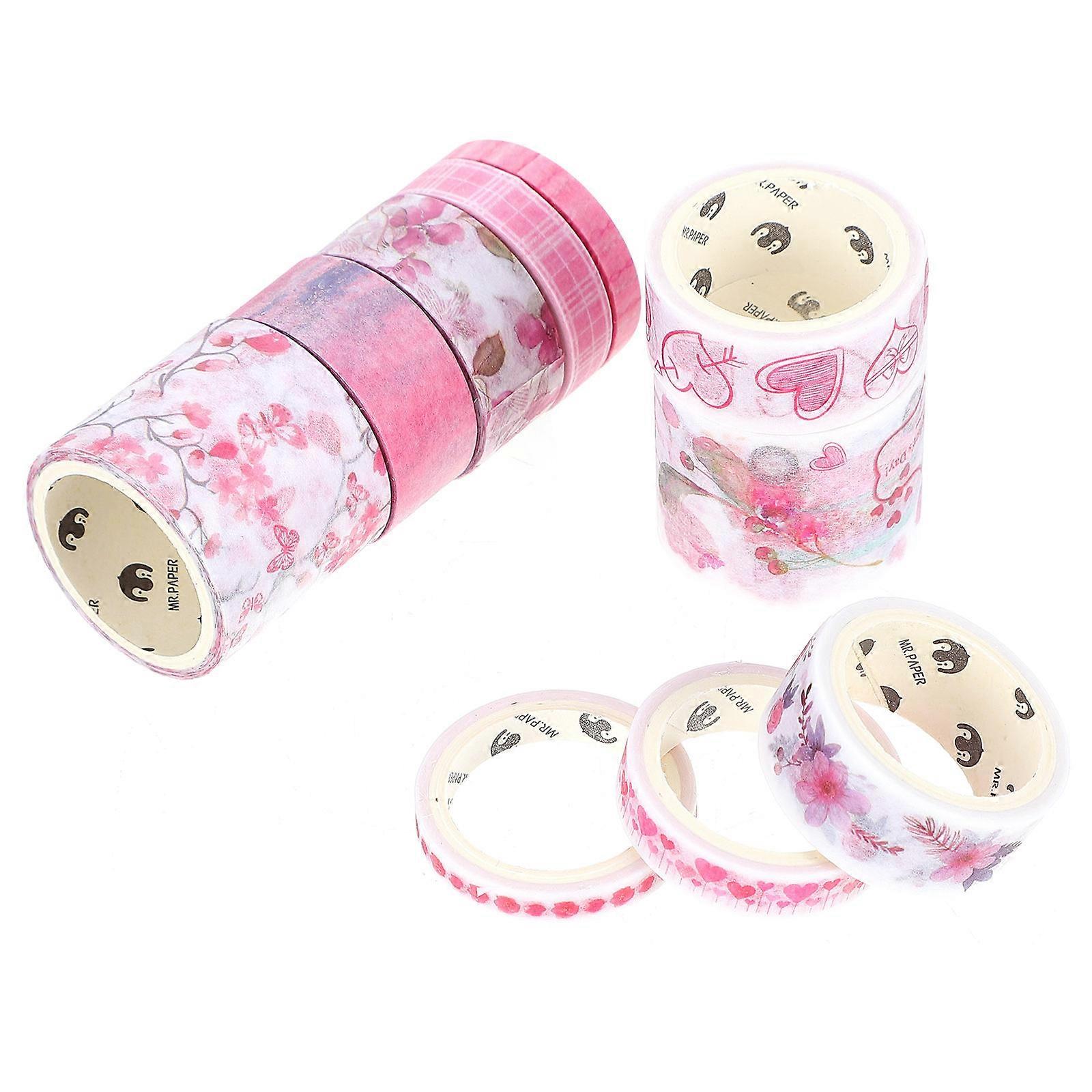 2 Boxes Stylish Washi Tape Set Decorative Adhesive for Scrapbook, DIY Crafts, and Handmade Decorations