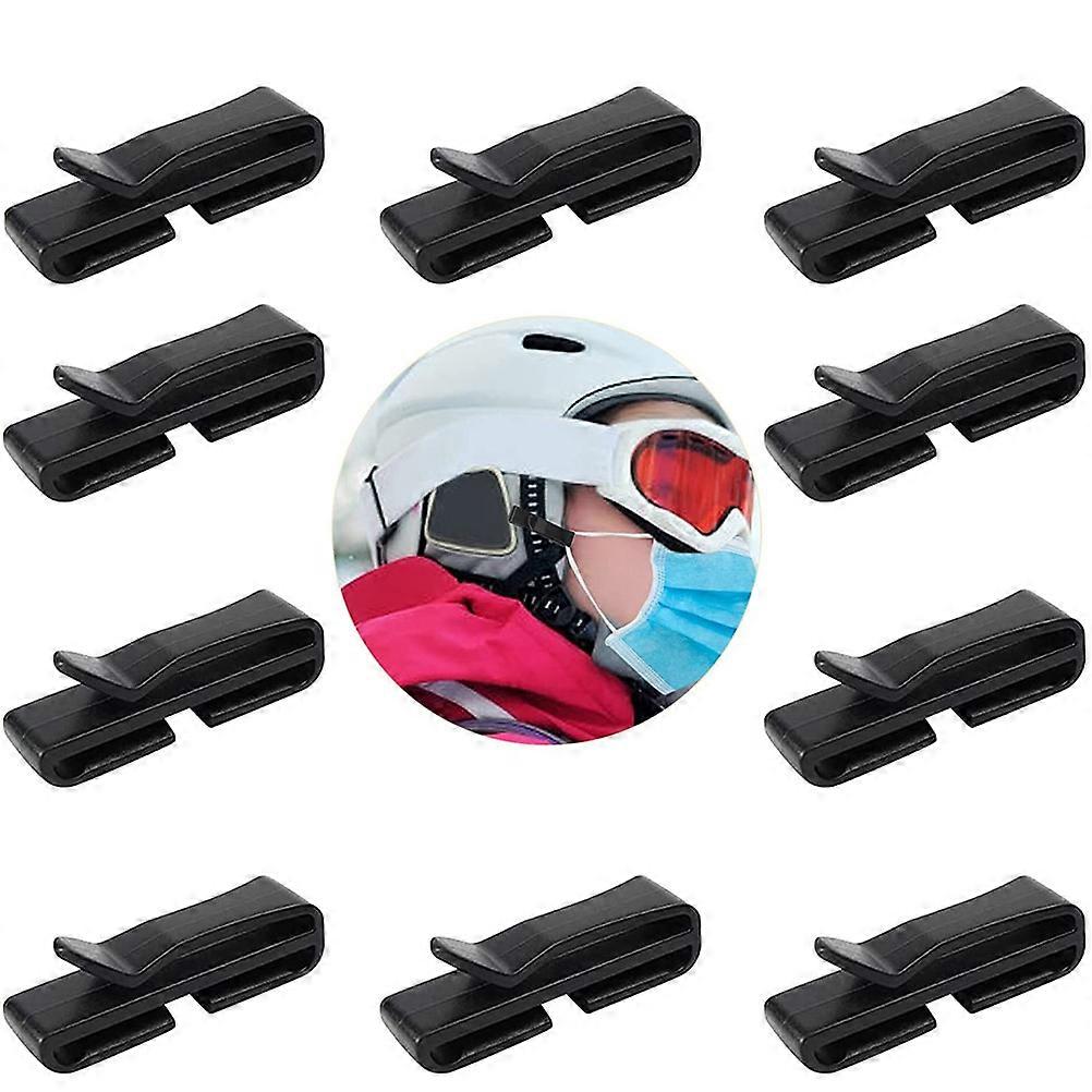 Black Plastic Backpack Buckles for Outdoor Use with Durable Craftsmanship 20 Pieces