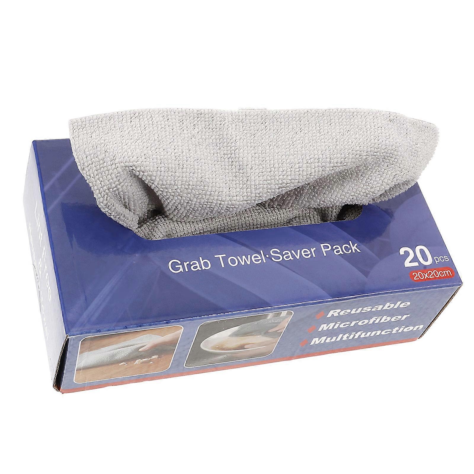 Microfiber Cleaning Cloths for Kitchen & Household Use – Highly Absorbent, Durable, and Easy Extraction Design for Effortless Cleaning