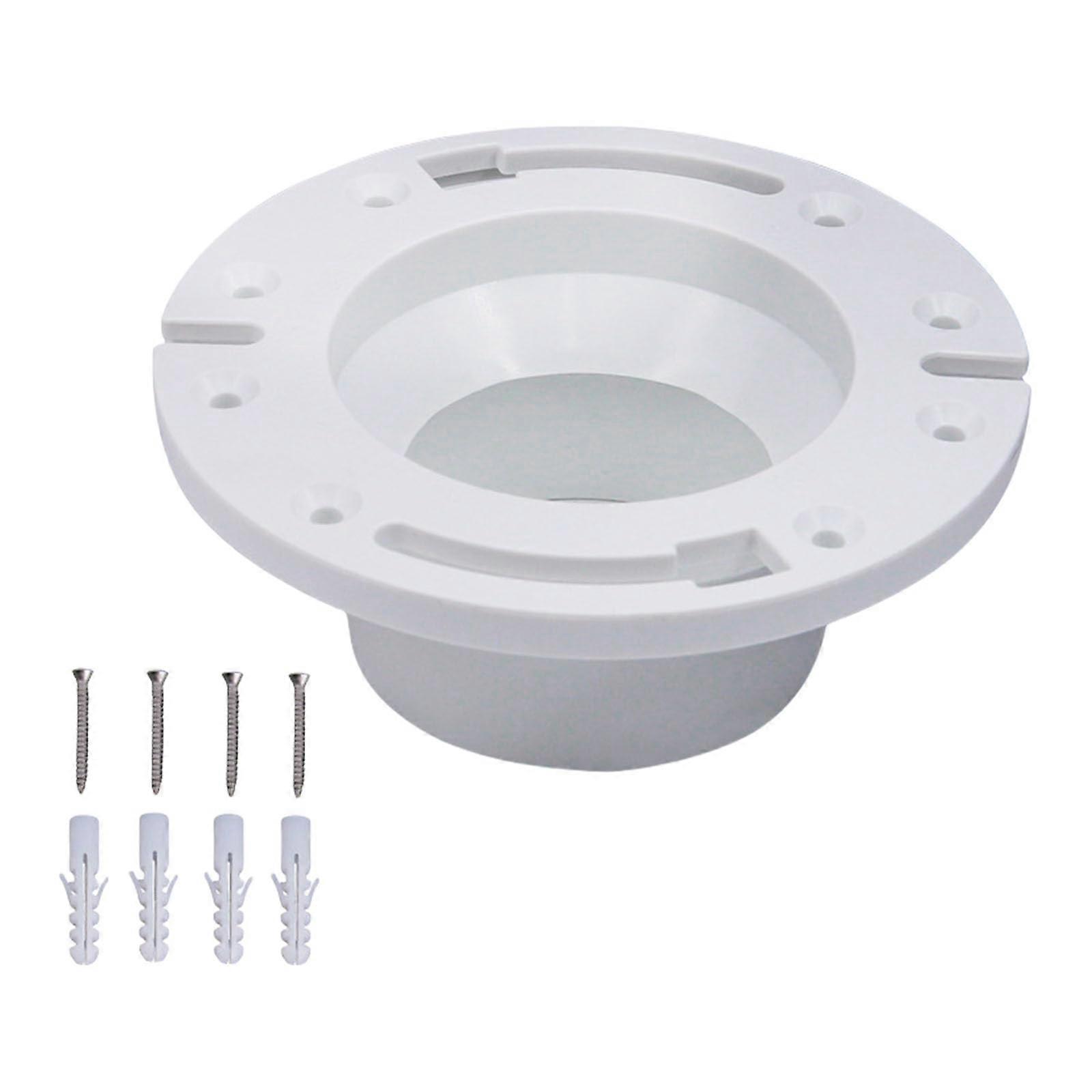 Efficient Durable Toilet Seal and Flange Kits for 300 310 320 Toilets Replacement Parts Base Seal Gasket Suitable White