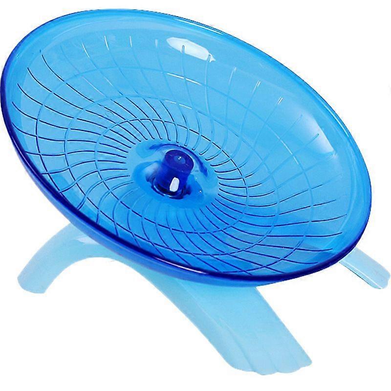 Durable Hamster Exercise Wheel - Silent Spinning Running Wheel (Blue)