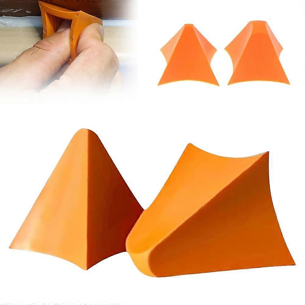 Silicone Caulking Tool Set with Grout Remover and Seam Spreader, 4 Sizes (3/6/10/16mm) for Kitchen and Bathroom Use