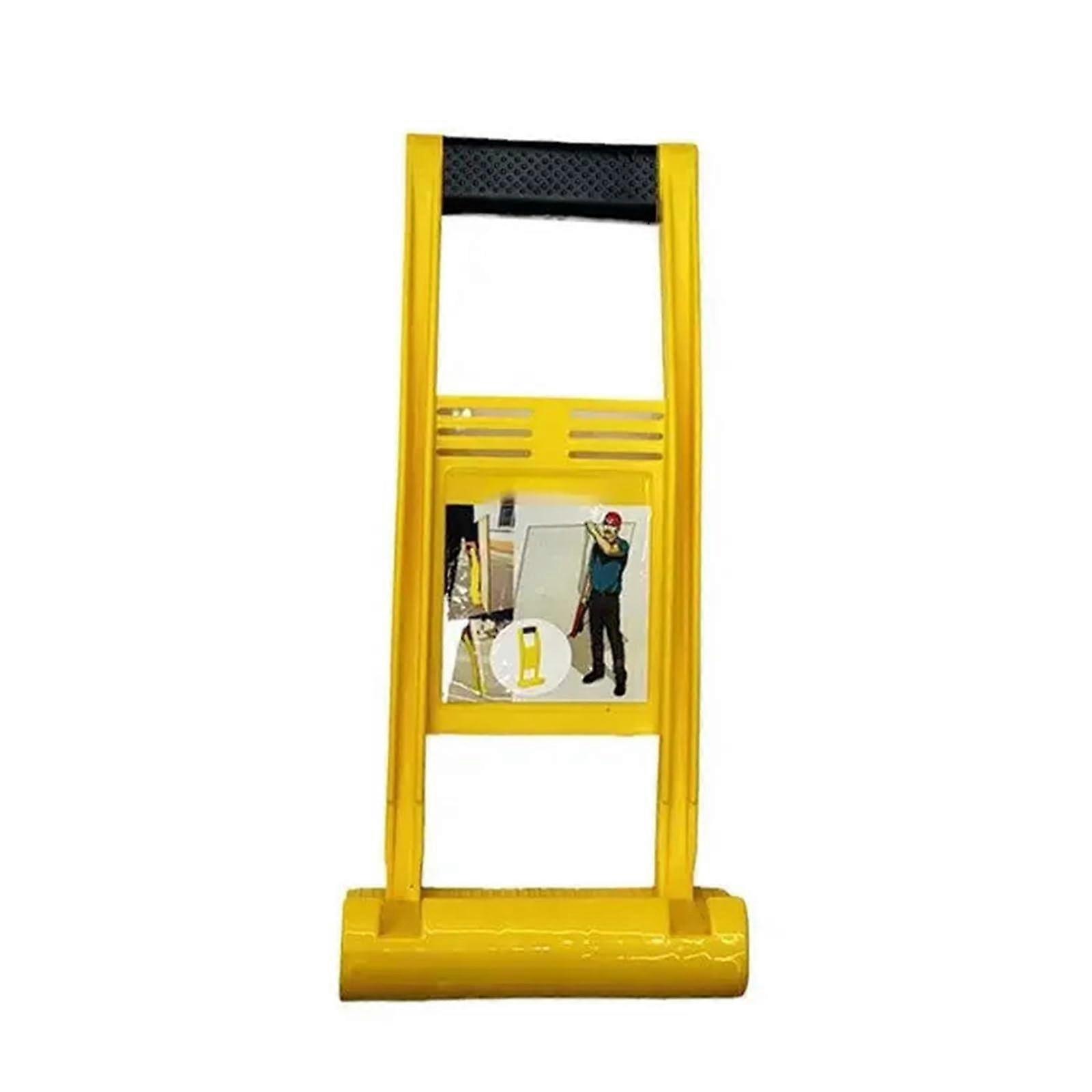 Plate Lifter 80 Kg Capacity, Plate Carrier Pliers Load Tool, Giant Labour-Saving Arm, Yellow 1 Piece