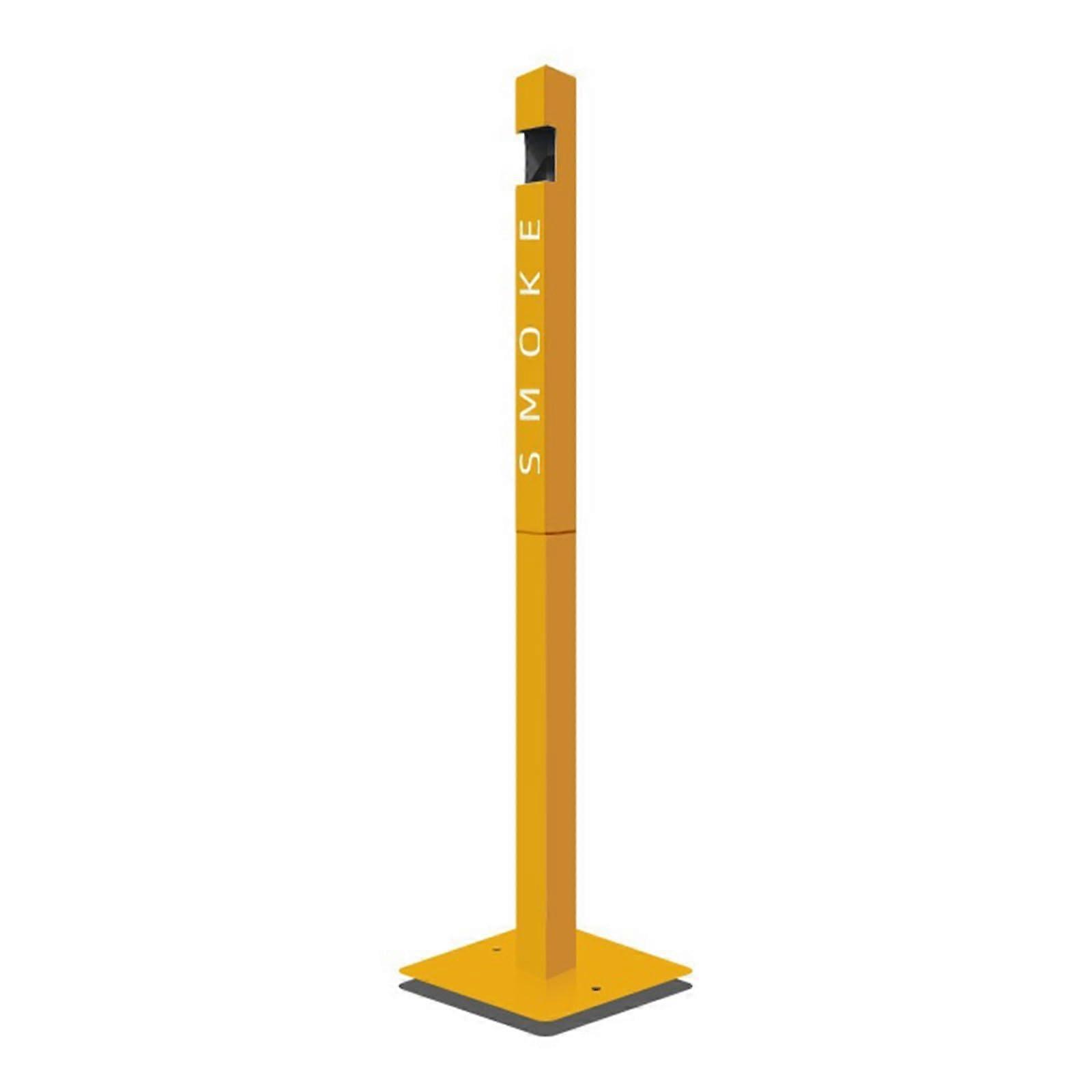 Vertical Ash Column Stainless Steel Cigarette Butt Collector Smoke Extinguisher