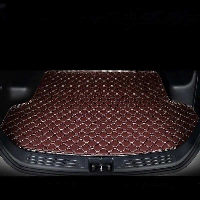 Exquisite New Artificial  Car Trunk Mat Rear Trunk Cargo Protective Mat Car Interior Accessories For MG ZS 2017 2018 2019 2020 2021