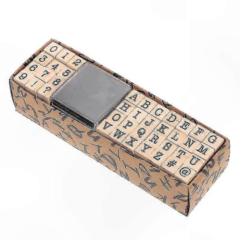 Wooden Stamp Set for Crafting