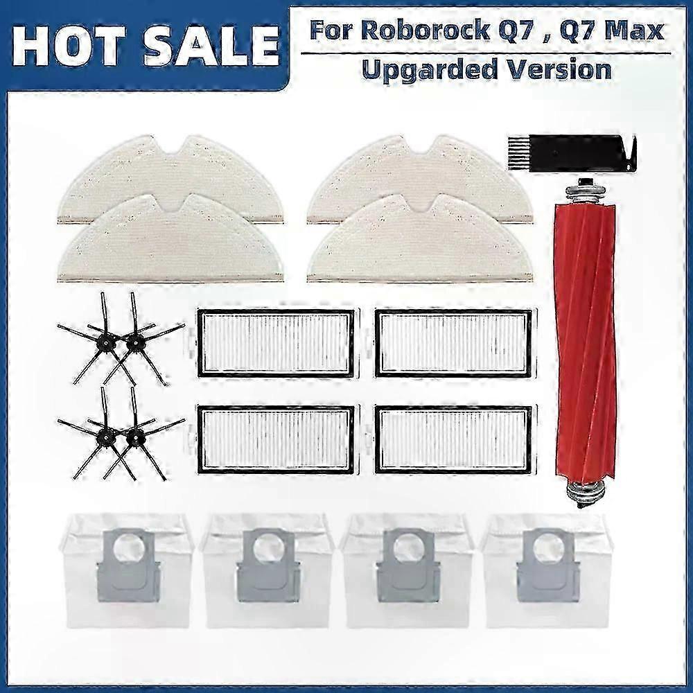 Compatible for a certain brand Robot Vacuum Replacement Parts Accessories Main Side Brush Hepa Filter Mop Dust Bag
