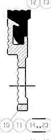 Kone Door Slam List 2100mm Km721923g11