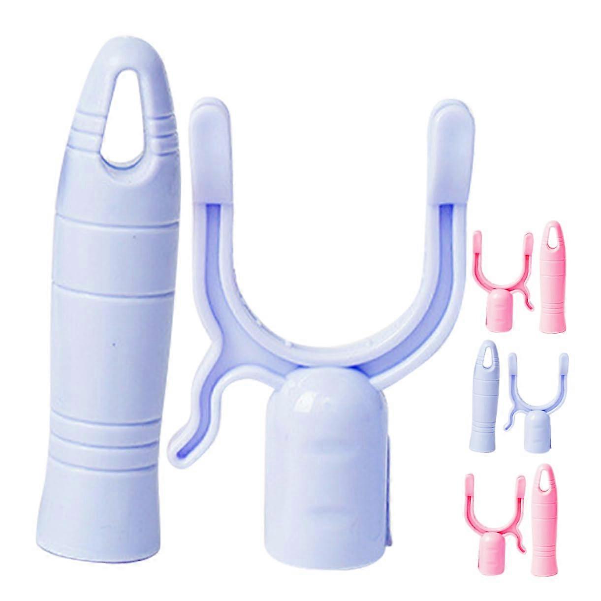 4sets Clothes Pole Fork Head Balcony Accessories Replacement Part Easy to Assemble Home Supplies