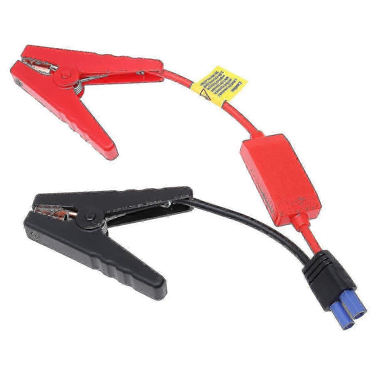 Emergency Jump Starter with Universal EC5 Connector, Jumper Cables, Alligator Clamps, and Booster Battery Clips