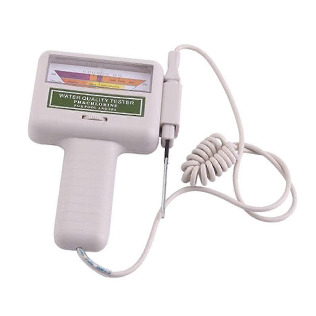 PH / CL2 Meter For Swimming Pools Digital pH And Free Chlorine Tester Dual-Parameter Pool Water Meter
