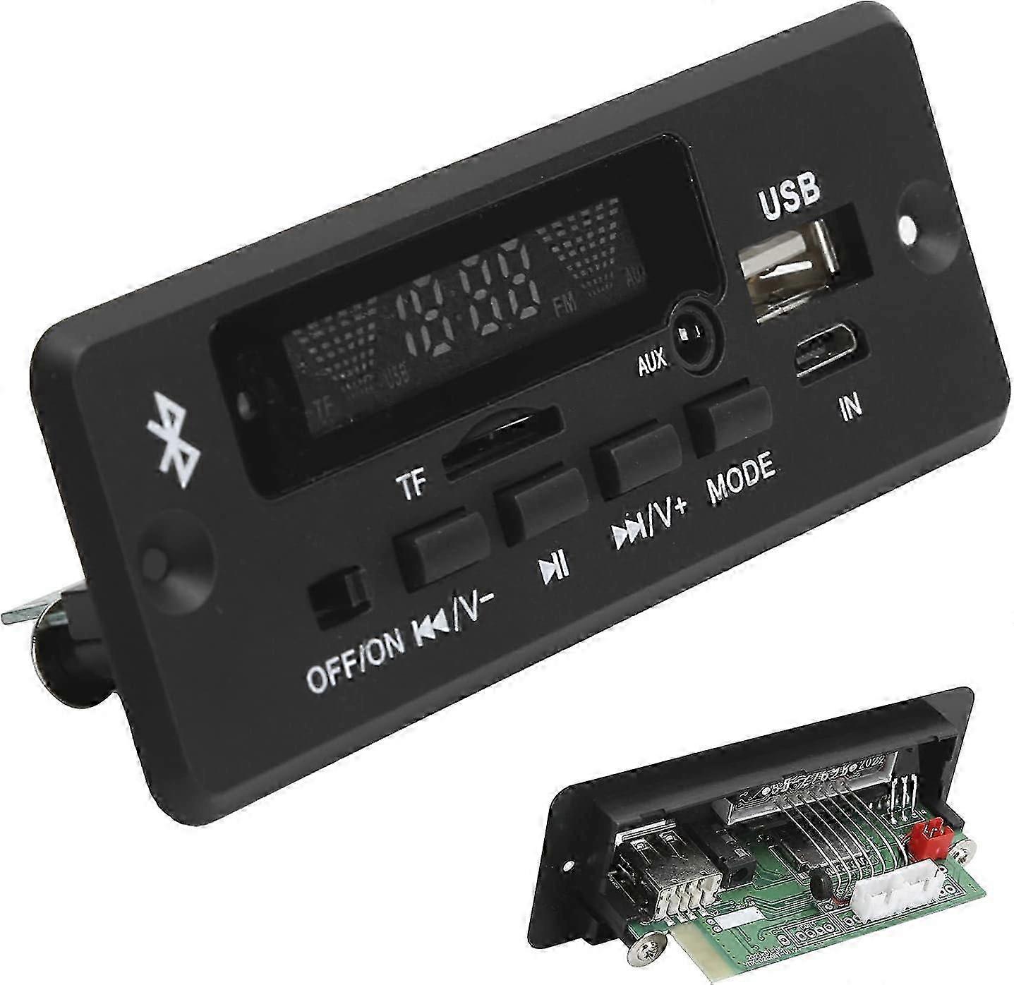 MP3 Decoding Board, 02CABT Universal Bluetooth 5.0 MP3 WAV Decoding...
